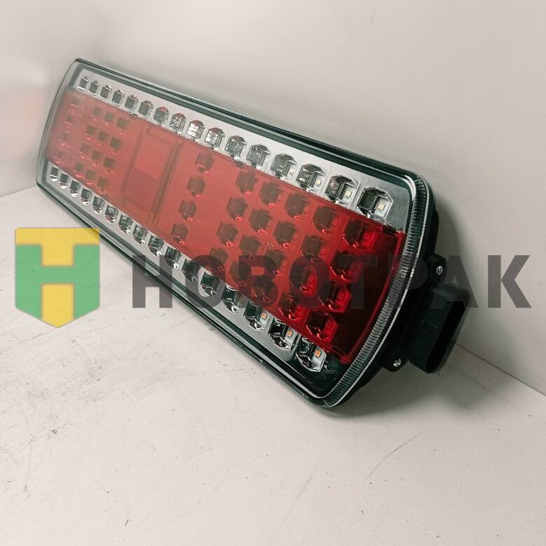 Фонарь задний правый LED КамАЗ-5490 (прямоуг. разъем) TK01A010004