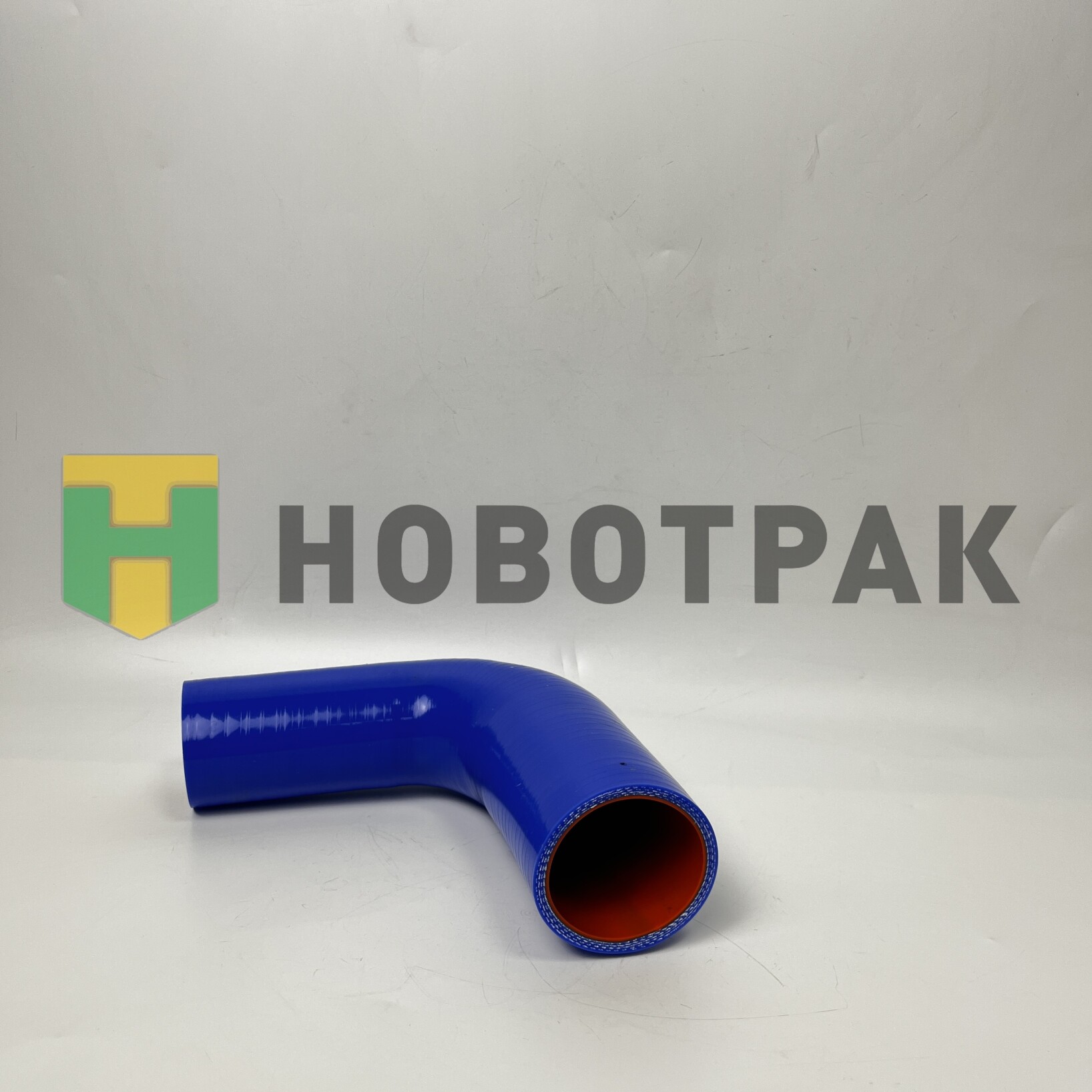 Патрубок силикон Ø45хØ55 L150х150 90 градусов