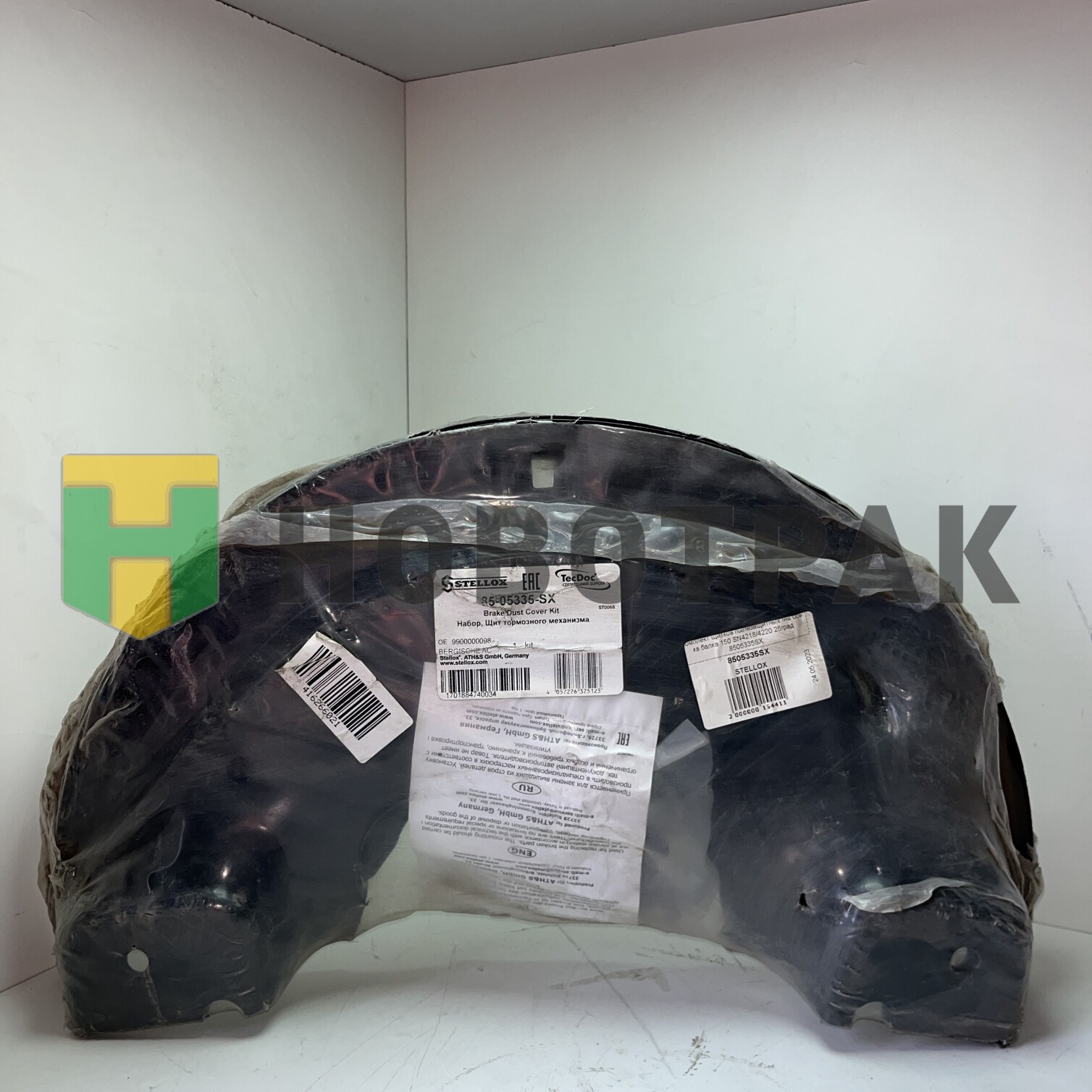 Комплект щитков пылезащитных !на ось кв.балка 150 SN4218/4220 25град 8505335SX