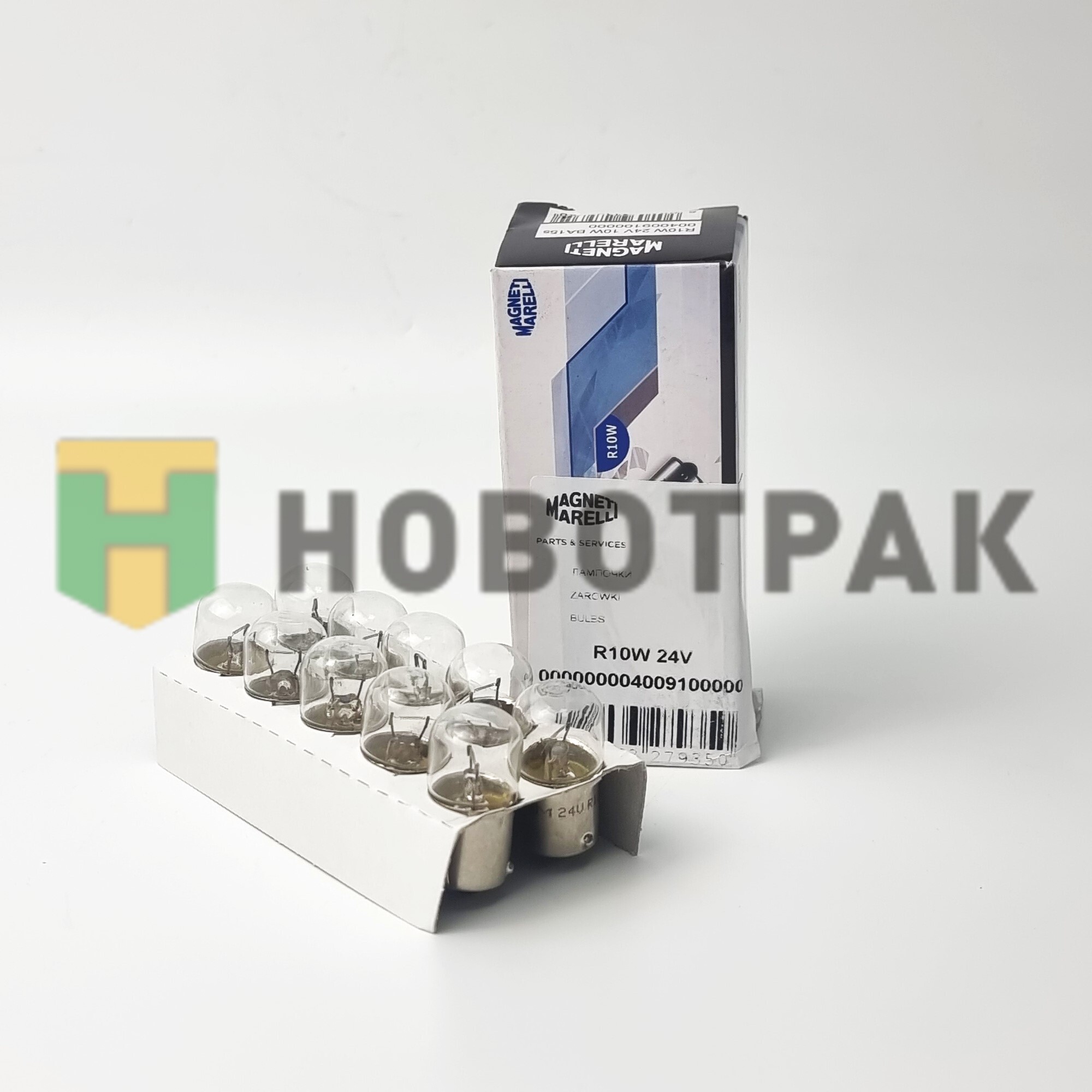 Лампа накаливания R10W 24V BA15s 004009100000