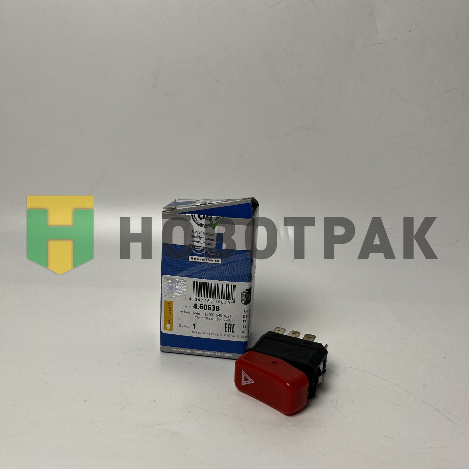 Выключатель аварийной сигнализации КАМАЗ-54990/MB 460638