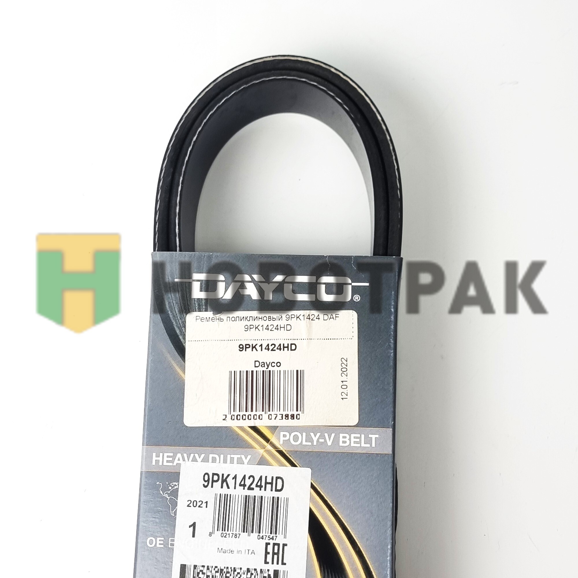 Ремень поликлиновый 9PK1424 DAF 9PK1424HD