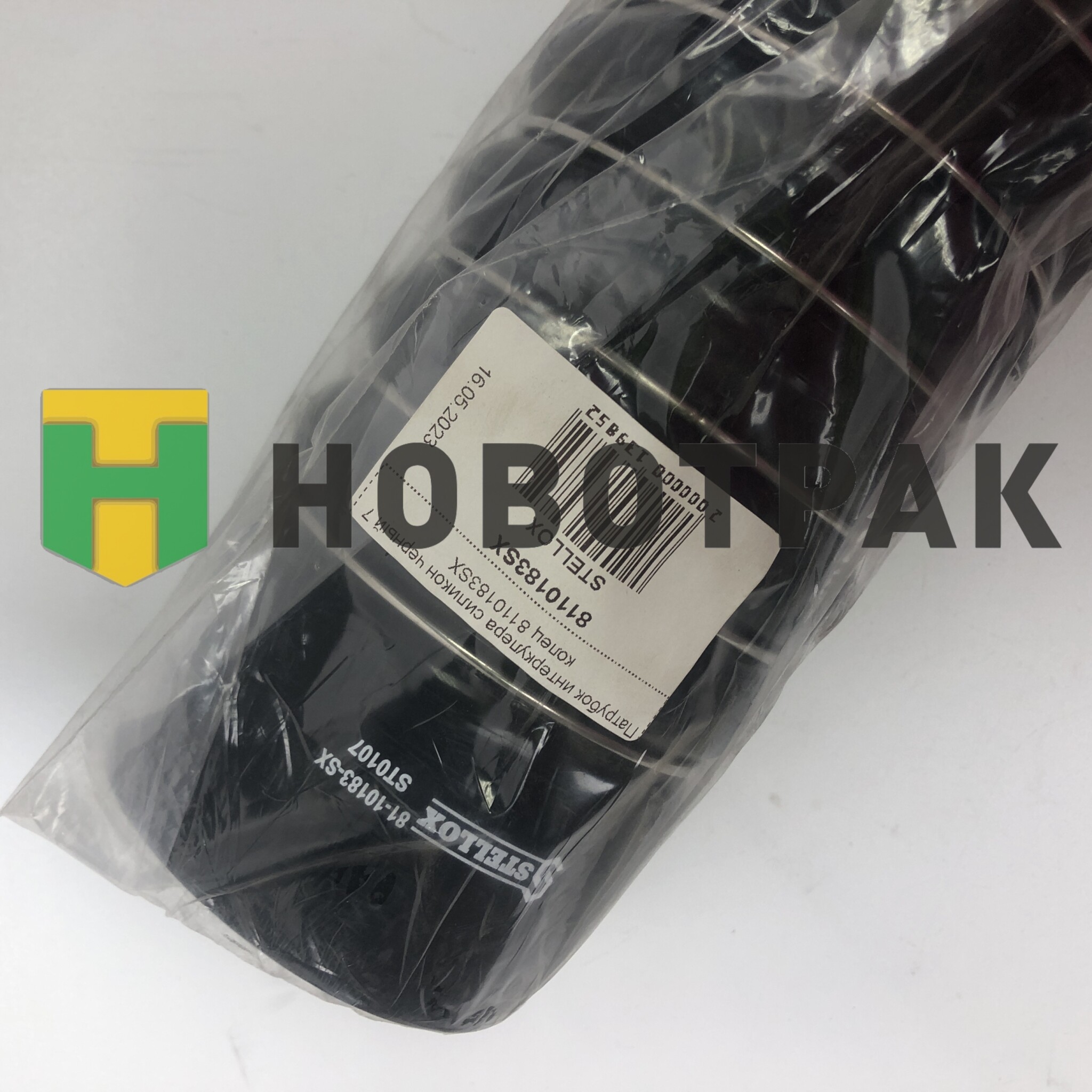 Патрубок интеркулера силикон черный 7 колец 8110183SX