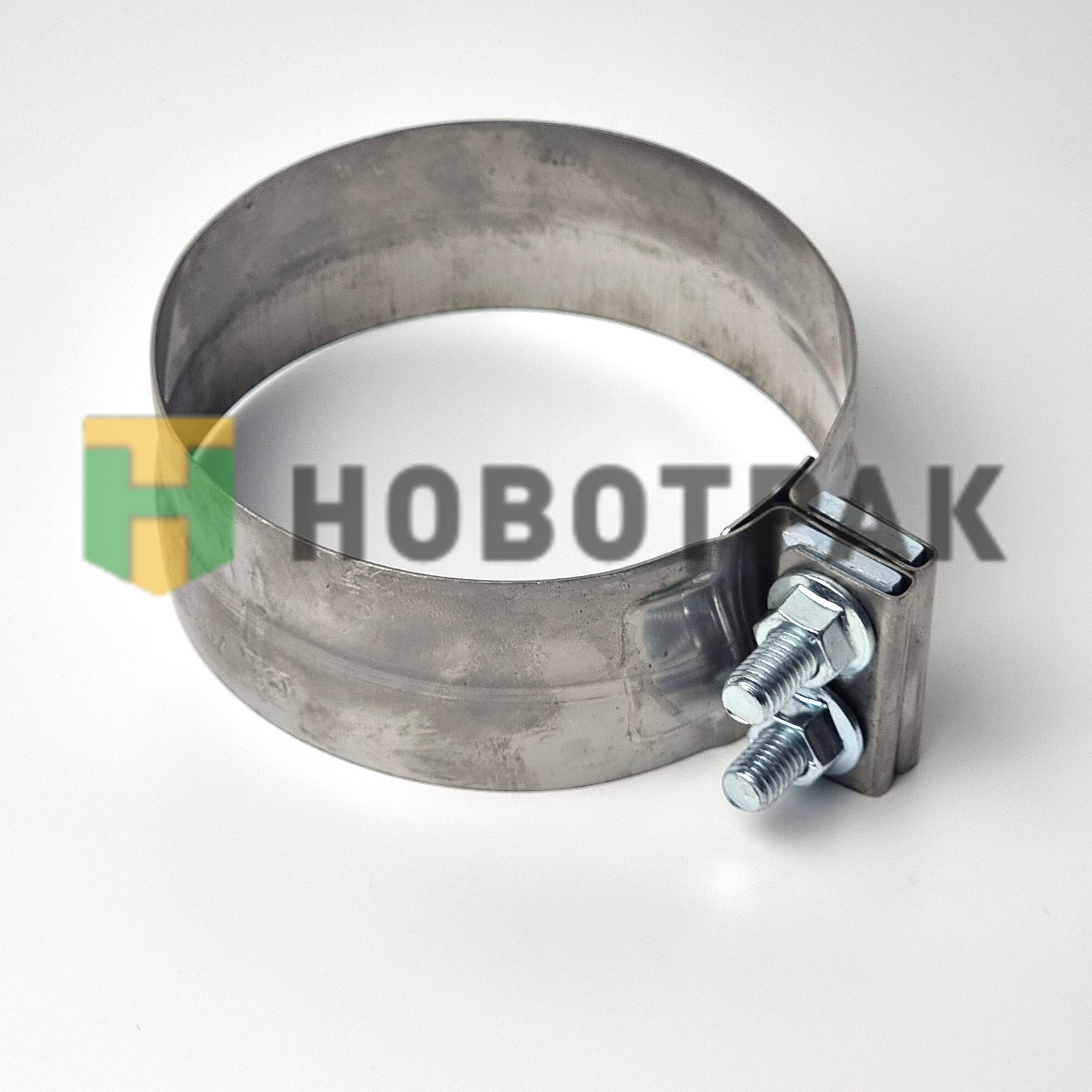 Хомут глушителя Volvo F/FH12 (широкий) 214598