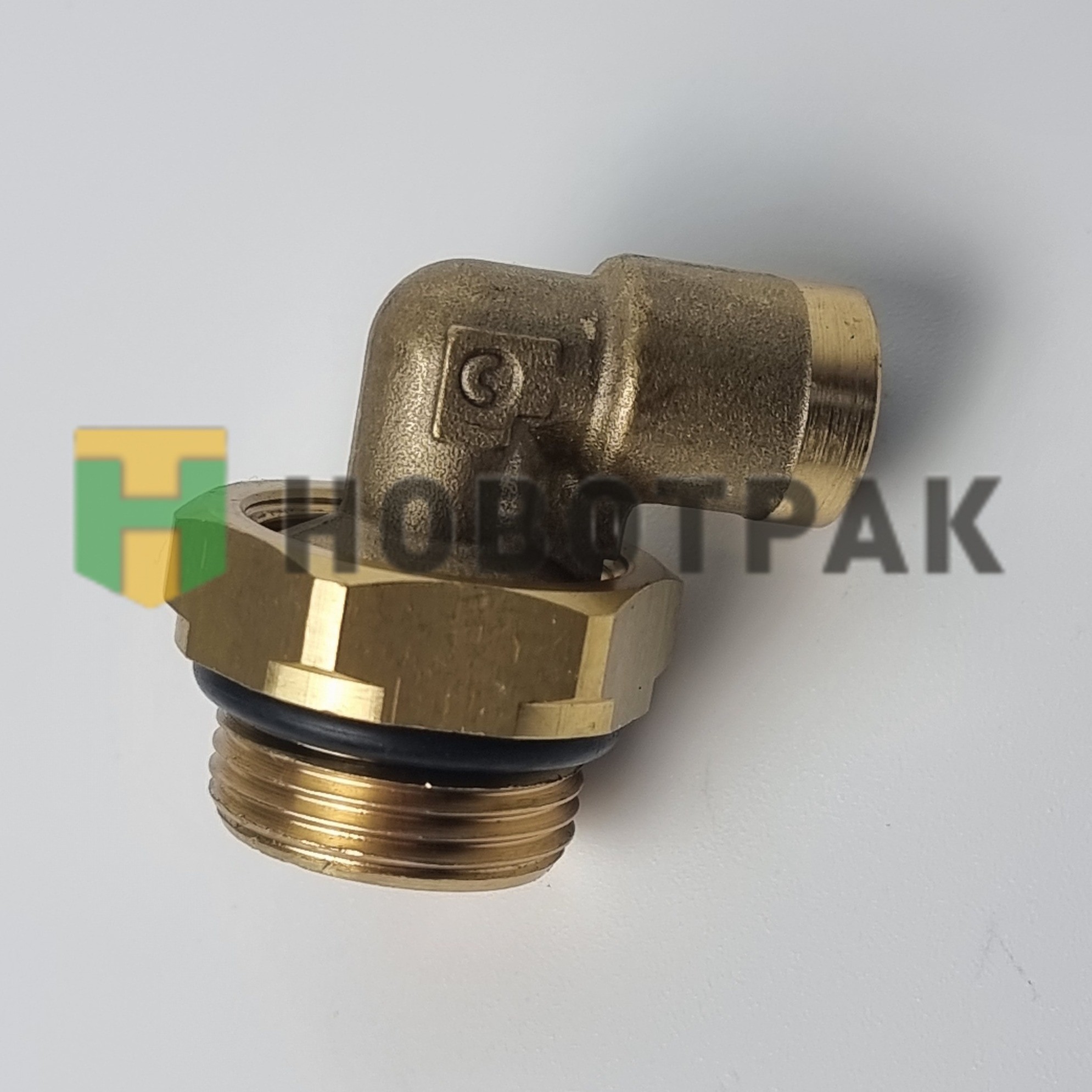 Фитинг угловой (латунь) 6-M22x1.5 95026M22X15