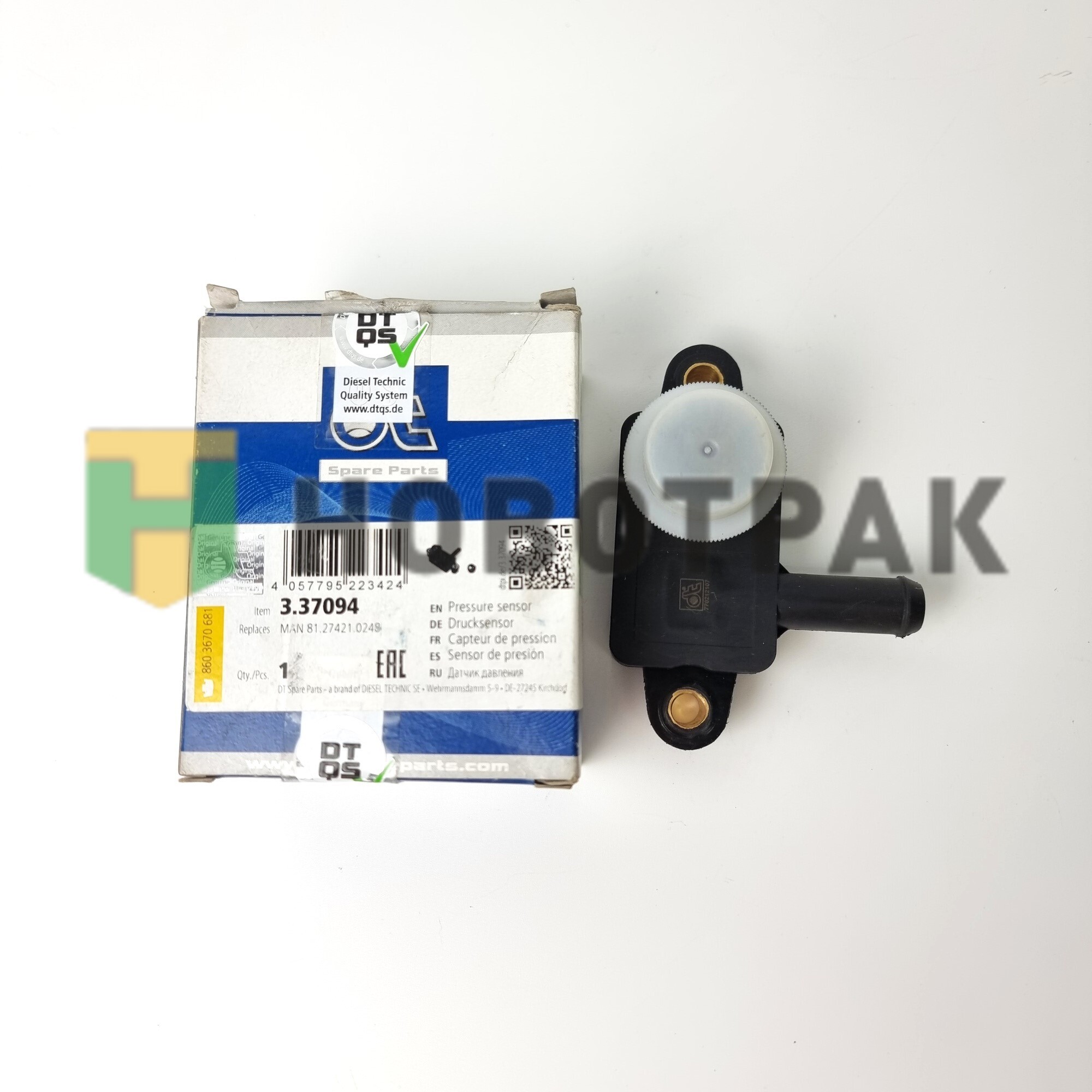 Датчик давления 0.5 bar 337094