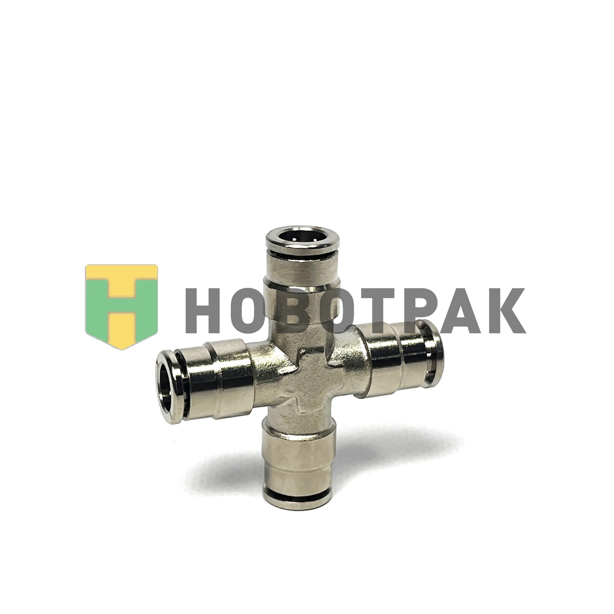 Фитинг крестовой (сталь) 8-8-8-8 R66008