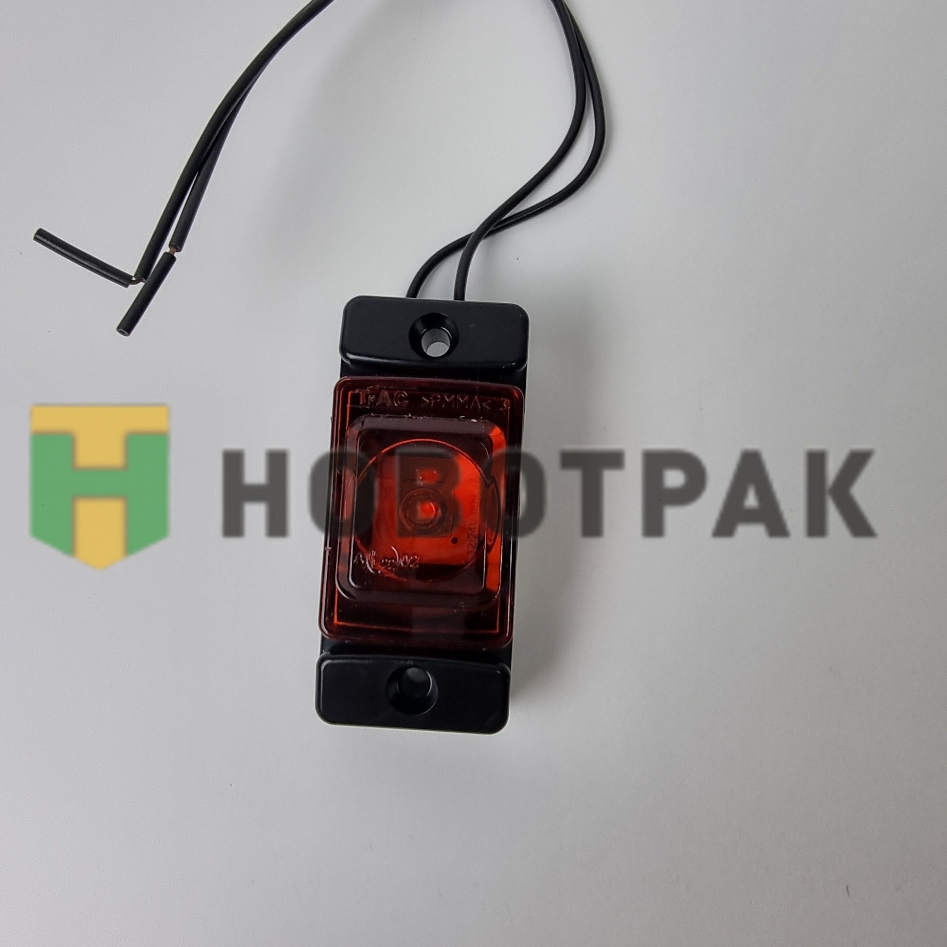 Фонарь габаритный боковой LED красный