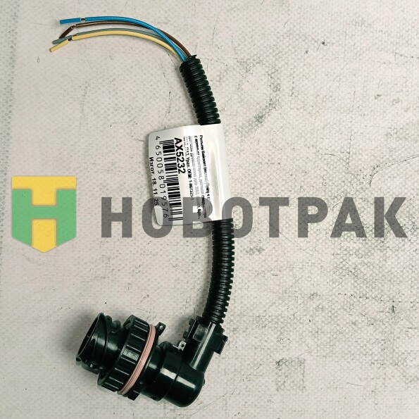 Разъём байонет 4 контакта (угловой) AX5232