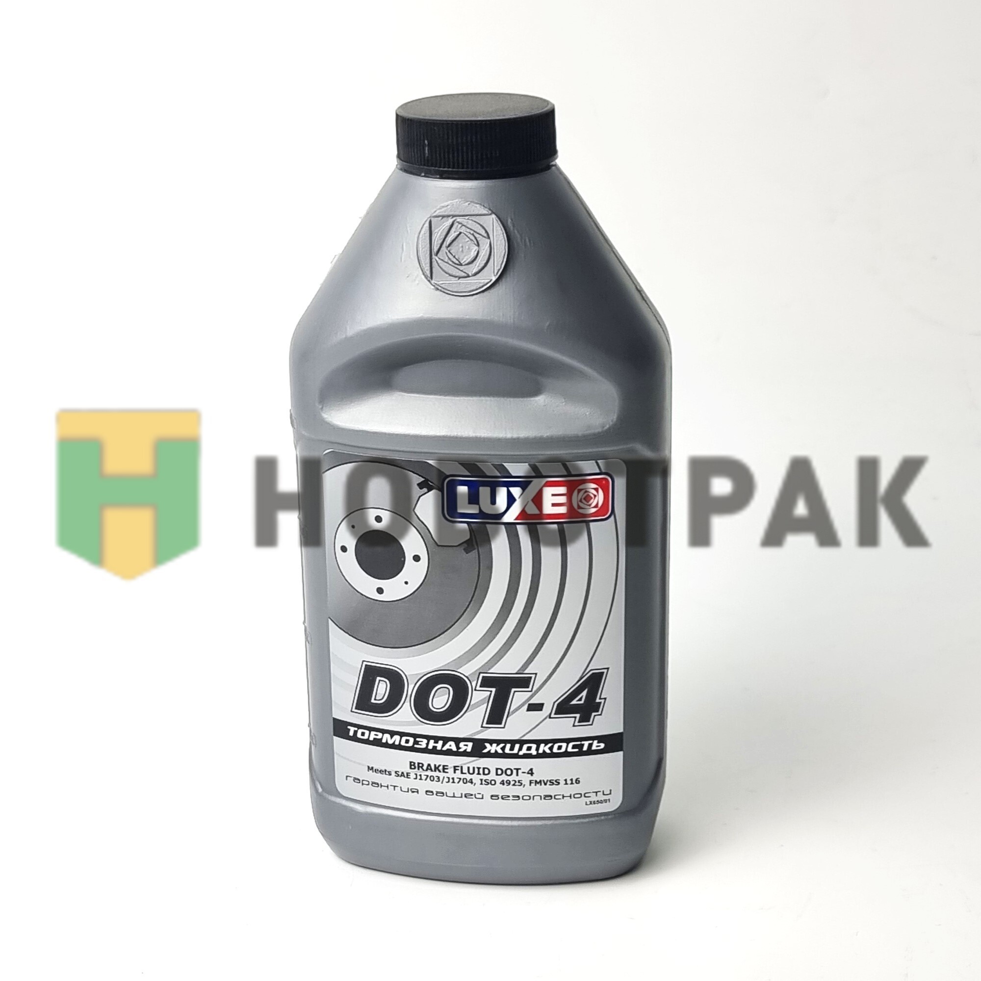 Жидкость тормозная LUXE DOT 4 0.5 л LX650