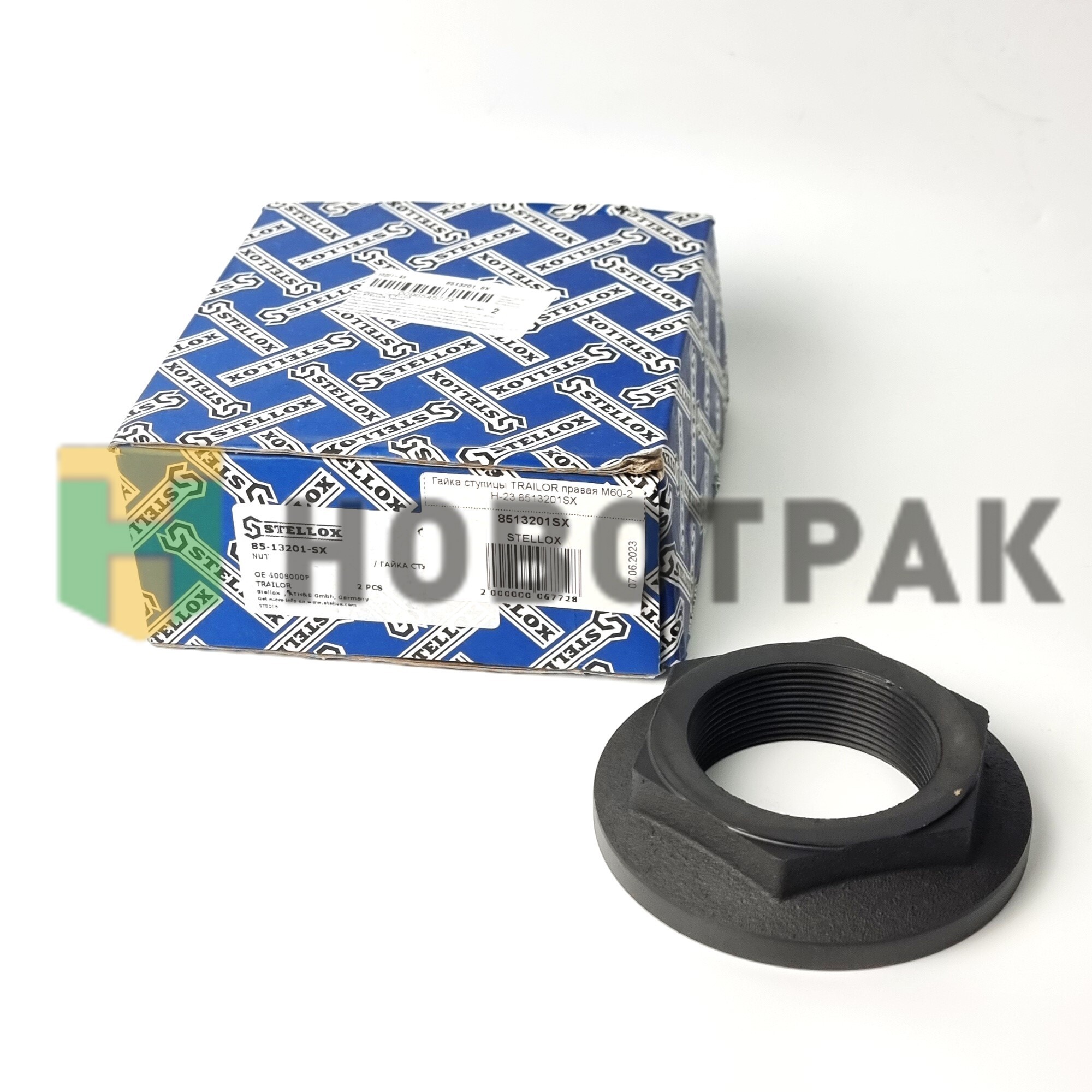 Гайка ступицы TRAILOR правая М60-2 Н-23 8513201SX