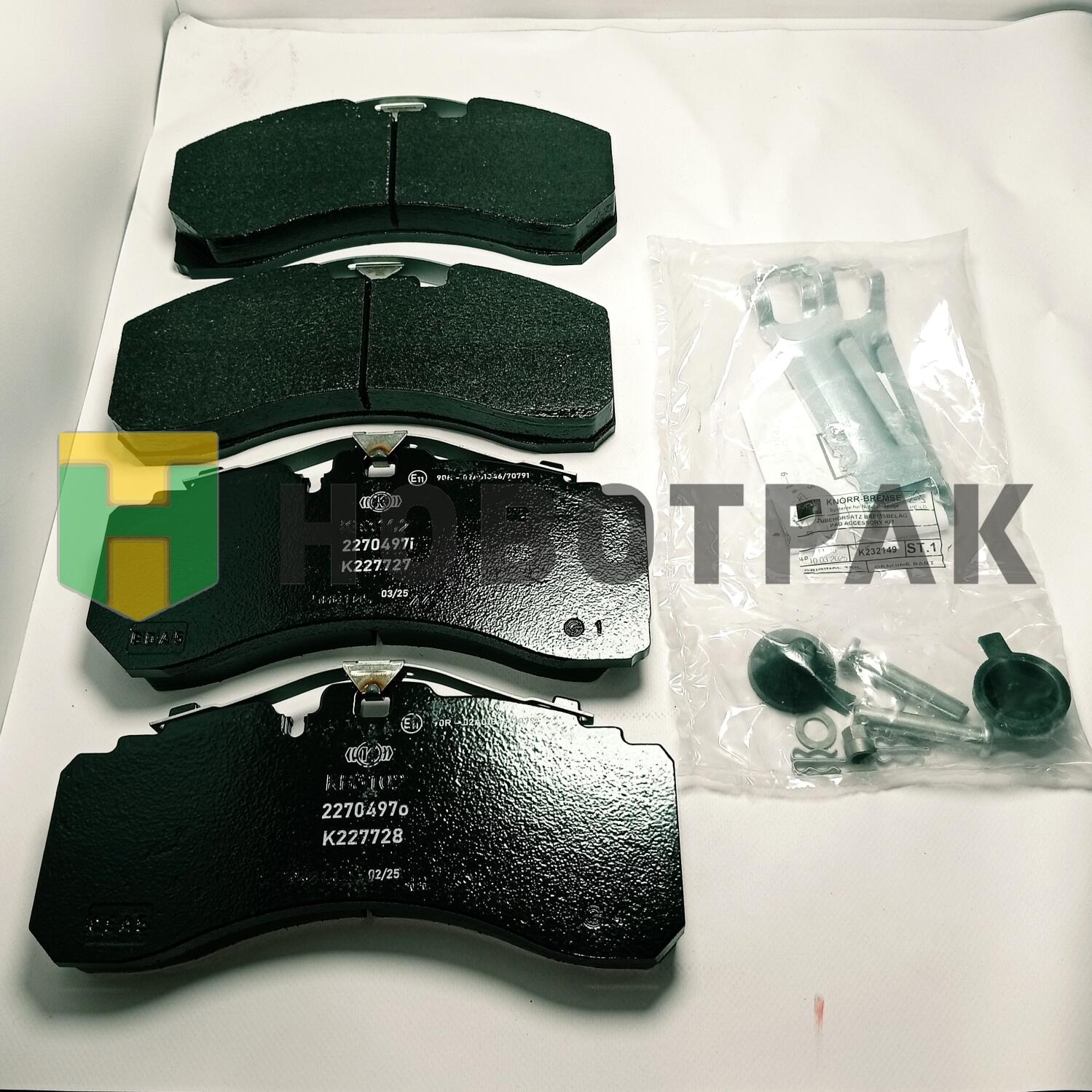 Колодки тормозные 29522 DAF CF/XF/XG Euro6 K219966K50