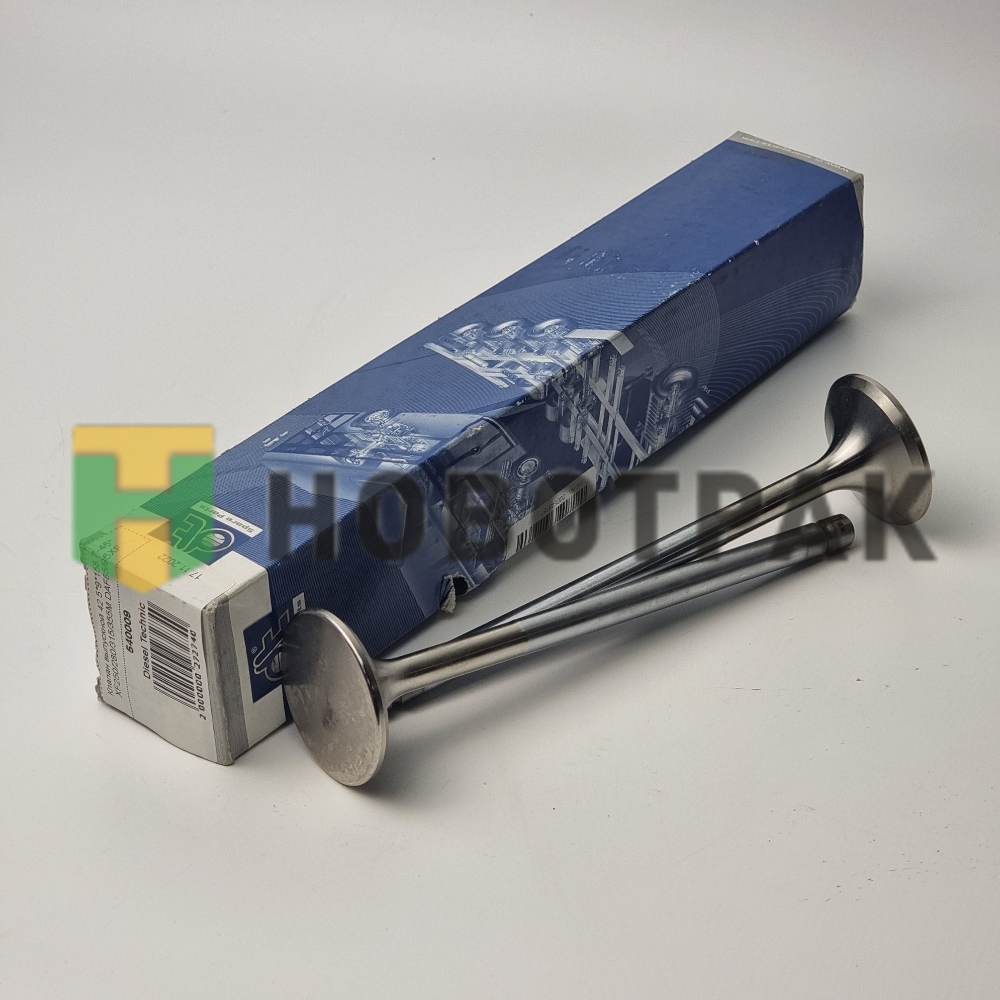 Клапан выпускной 42.5*9*158.7-45° XF250/280/315/355M DAF85/95XF