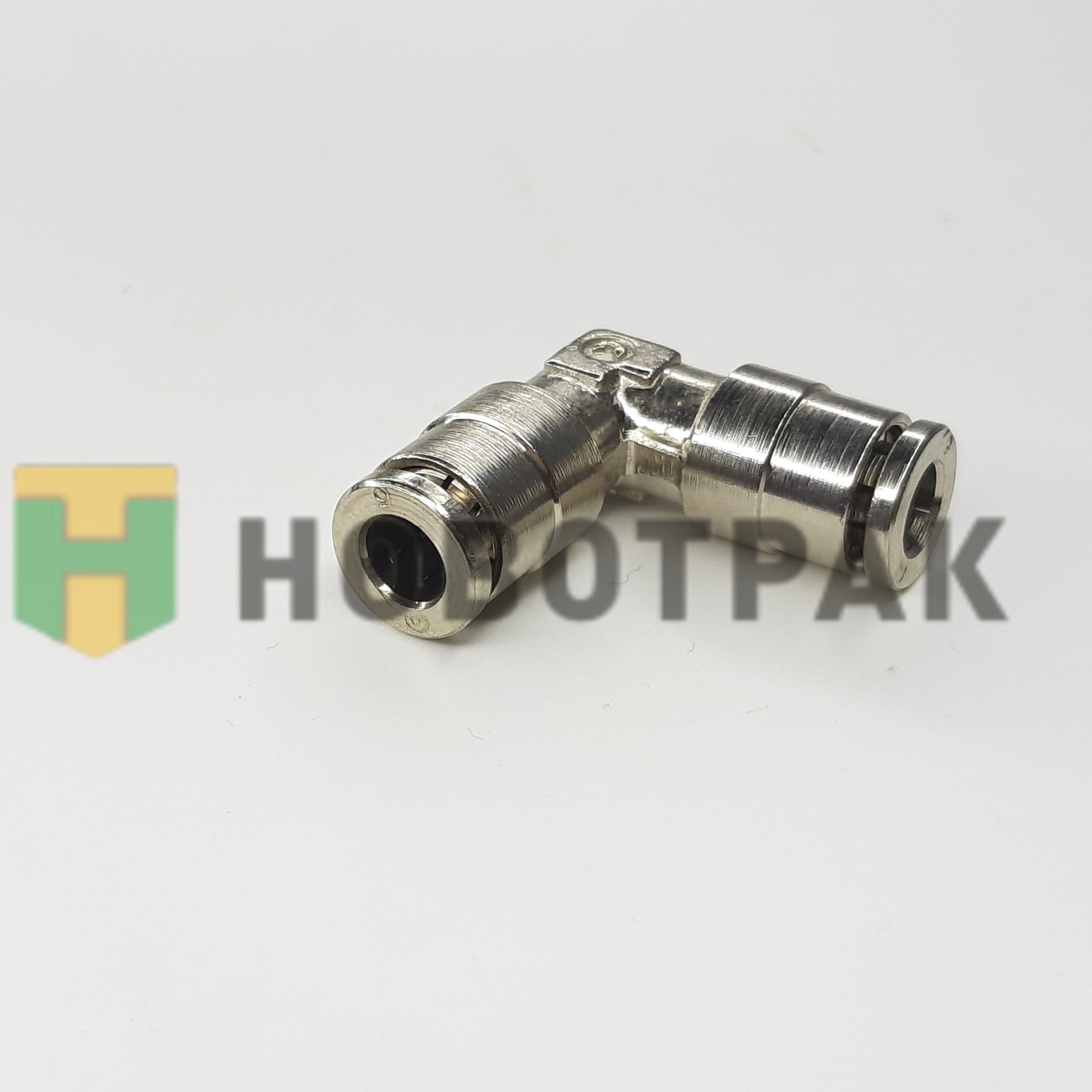 Фитинг соединитель стальной Camozzi 65505 угловой