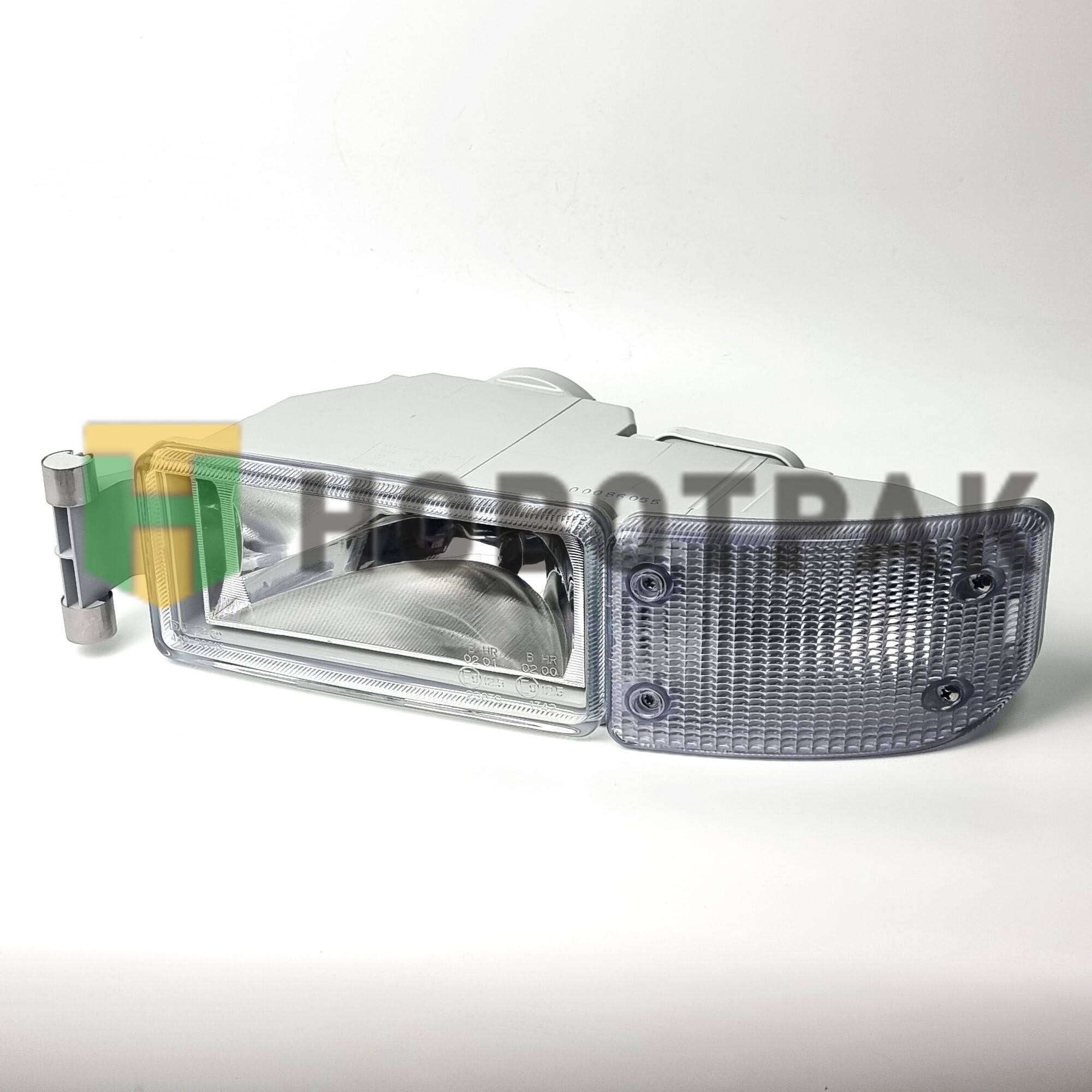 Фара противотуманная левая, белый поворотник MAN TGA 4492001LUEC