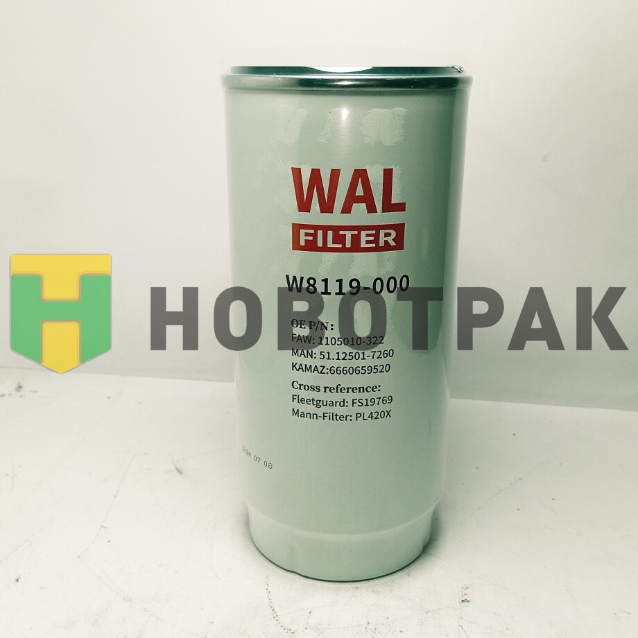 Фильтр сепаратора PL420 H230 (без колбы) W8119000