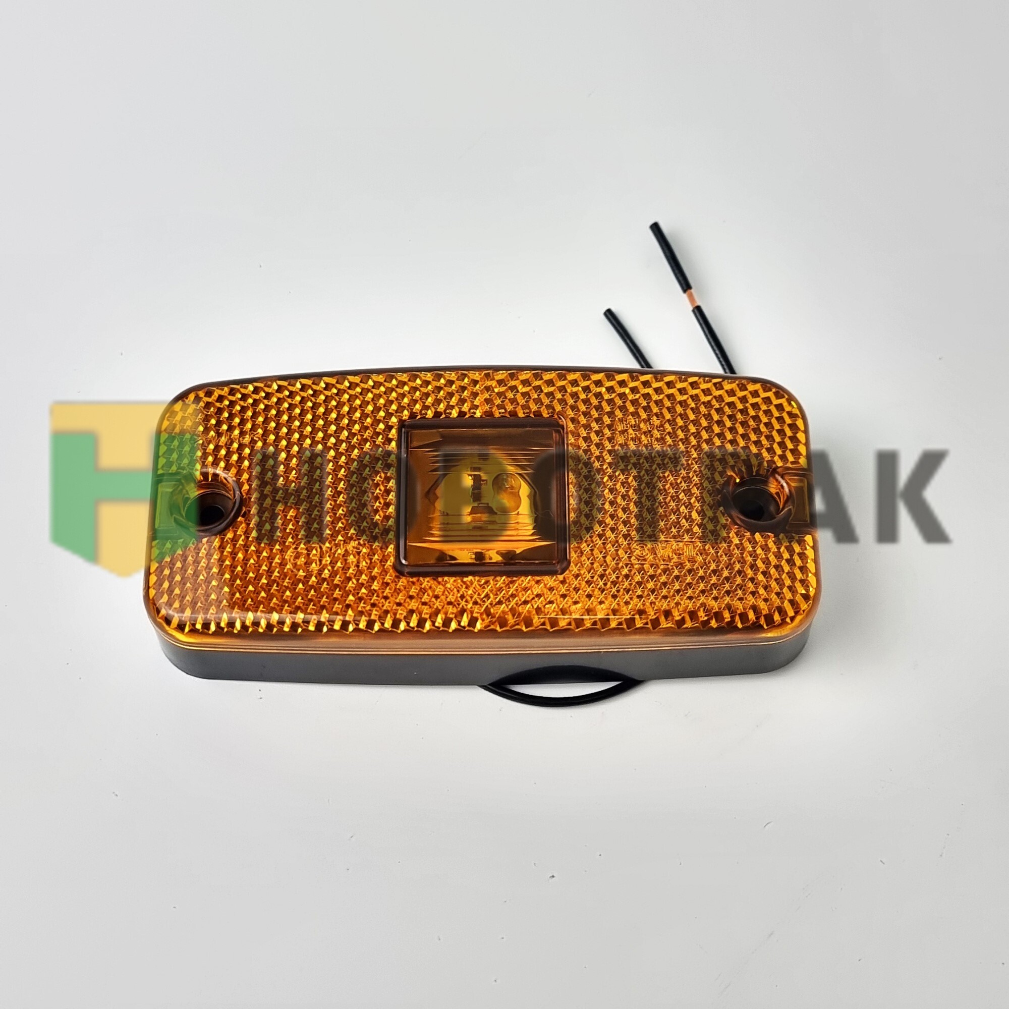 Фонарь габаритный боковой LED оранжевый 0103731