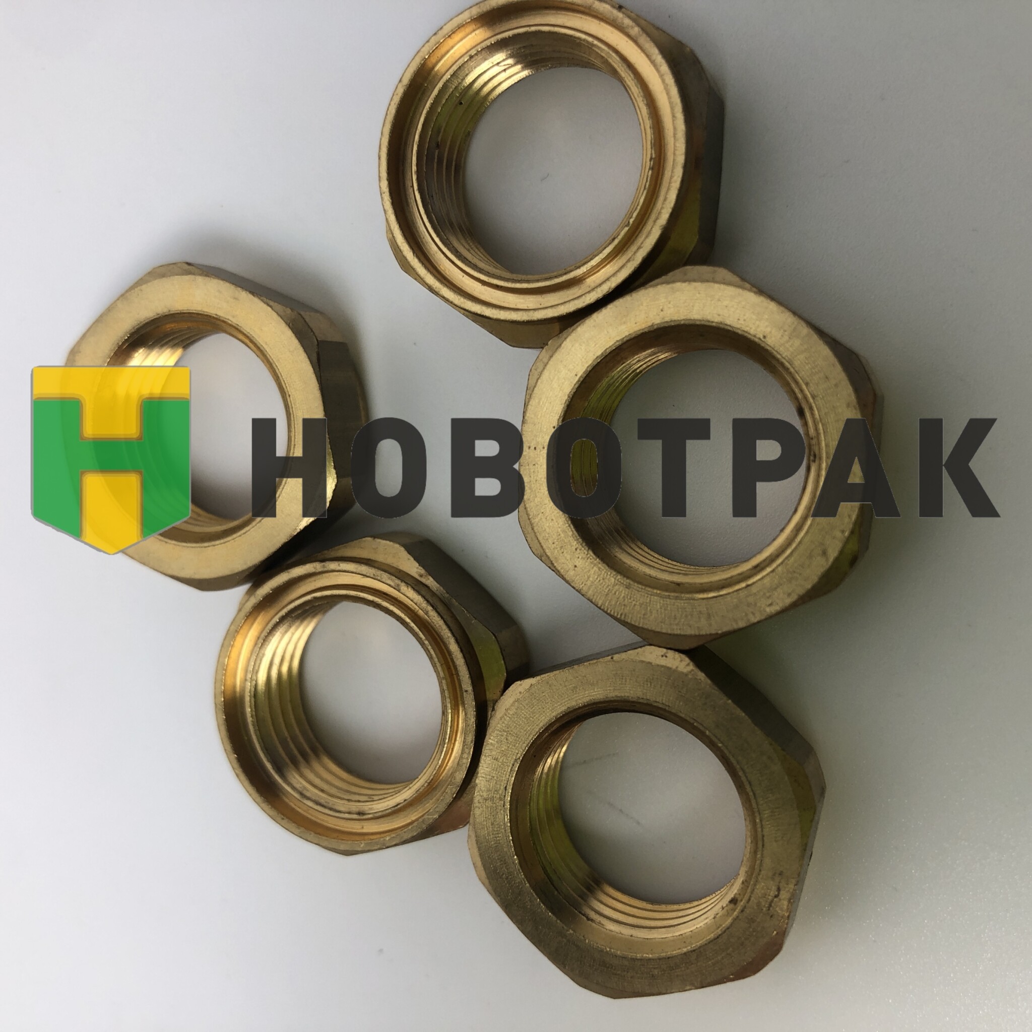 Гайка латунная (под кольцо) M16X15 D1593M16X15SPE06