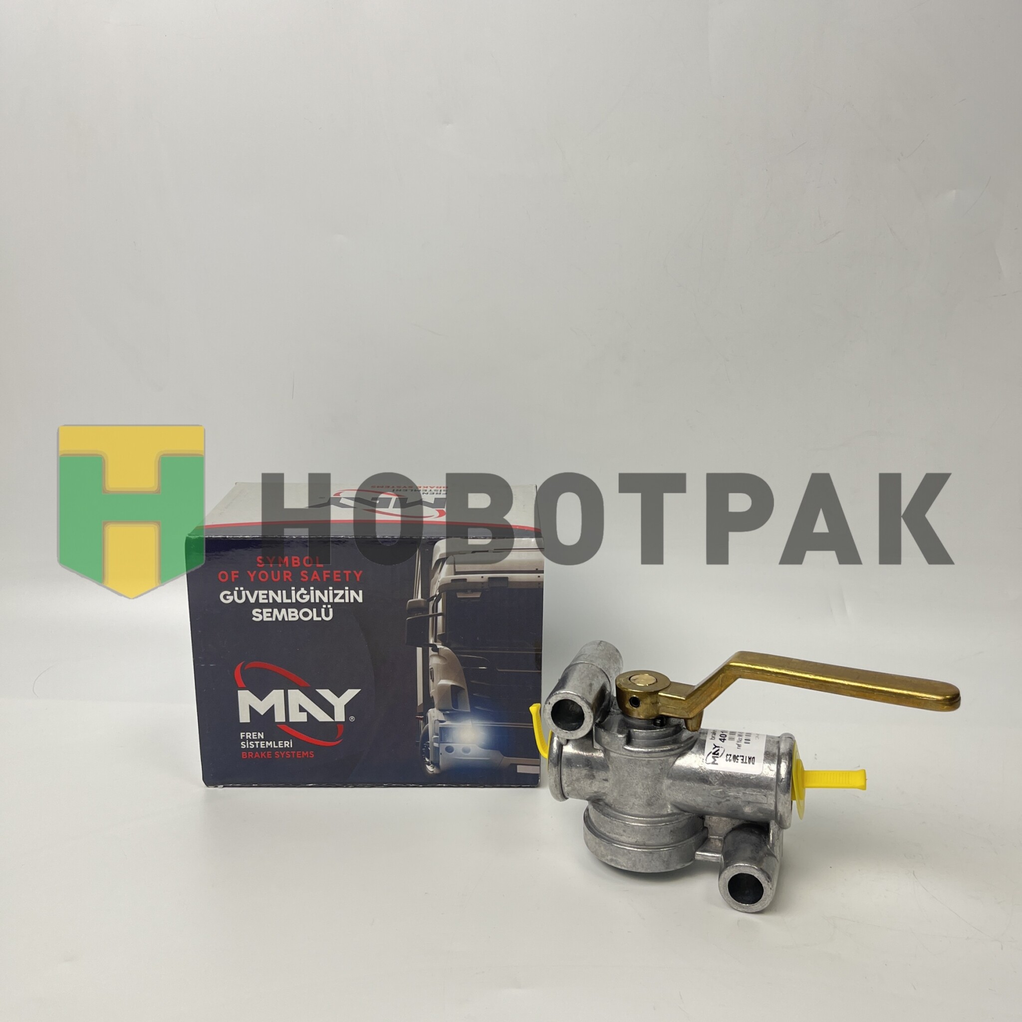 Клапан запорный 8 бар MB/MAN/BPW/Iveco/Scania/Volvo