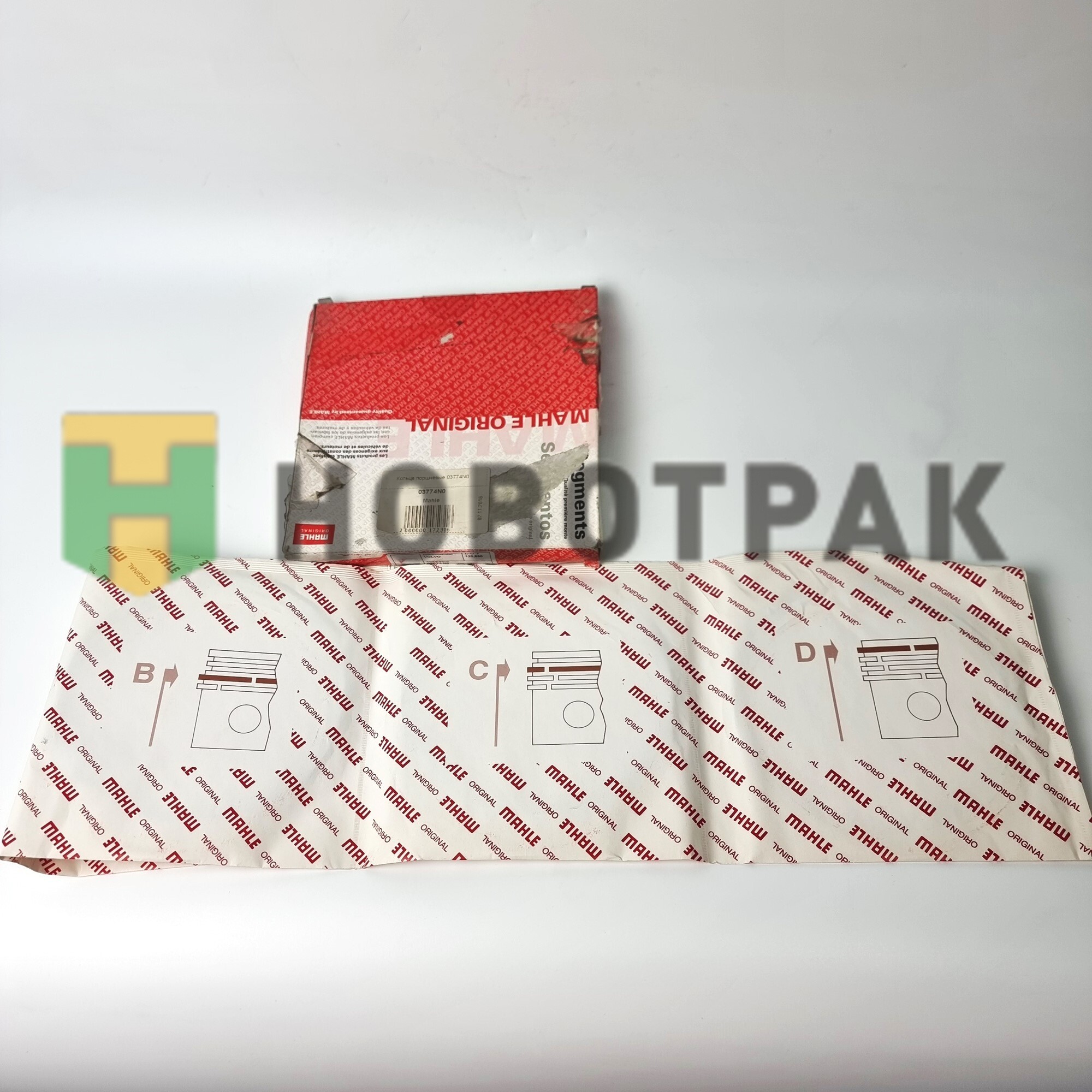 Кольца поршневые 03774N0
