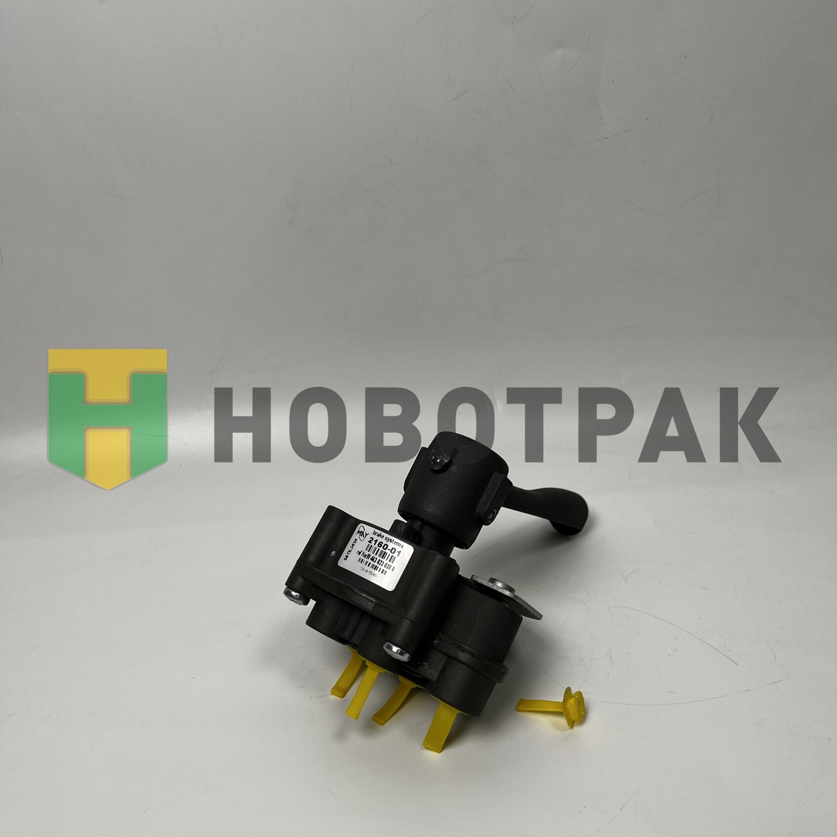 Кран ручного управления пневмоподвеской port1=М16x1.5, M12x1.5 MB,BPW,Fruehauf