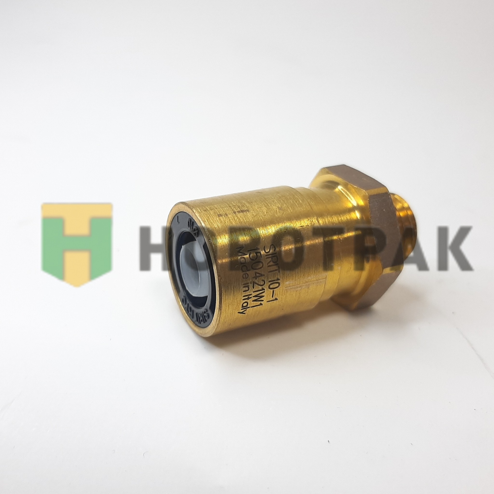 Фитинг прямой SIRIT с наружной резьбой под трубку 10-M12X1.5 2500100801215