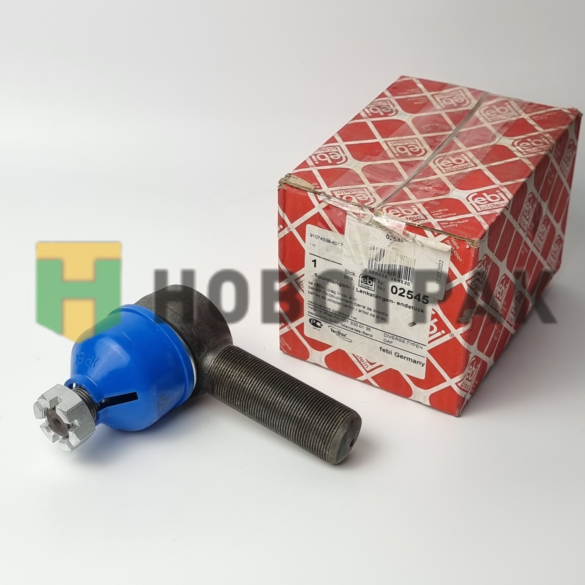 Наконечник рулевой тяги 115*60/23 ,5*M30*1.5*M20*1,5 RHT MAN/MB/DAF/RVI/Volvo 02545