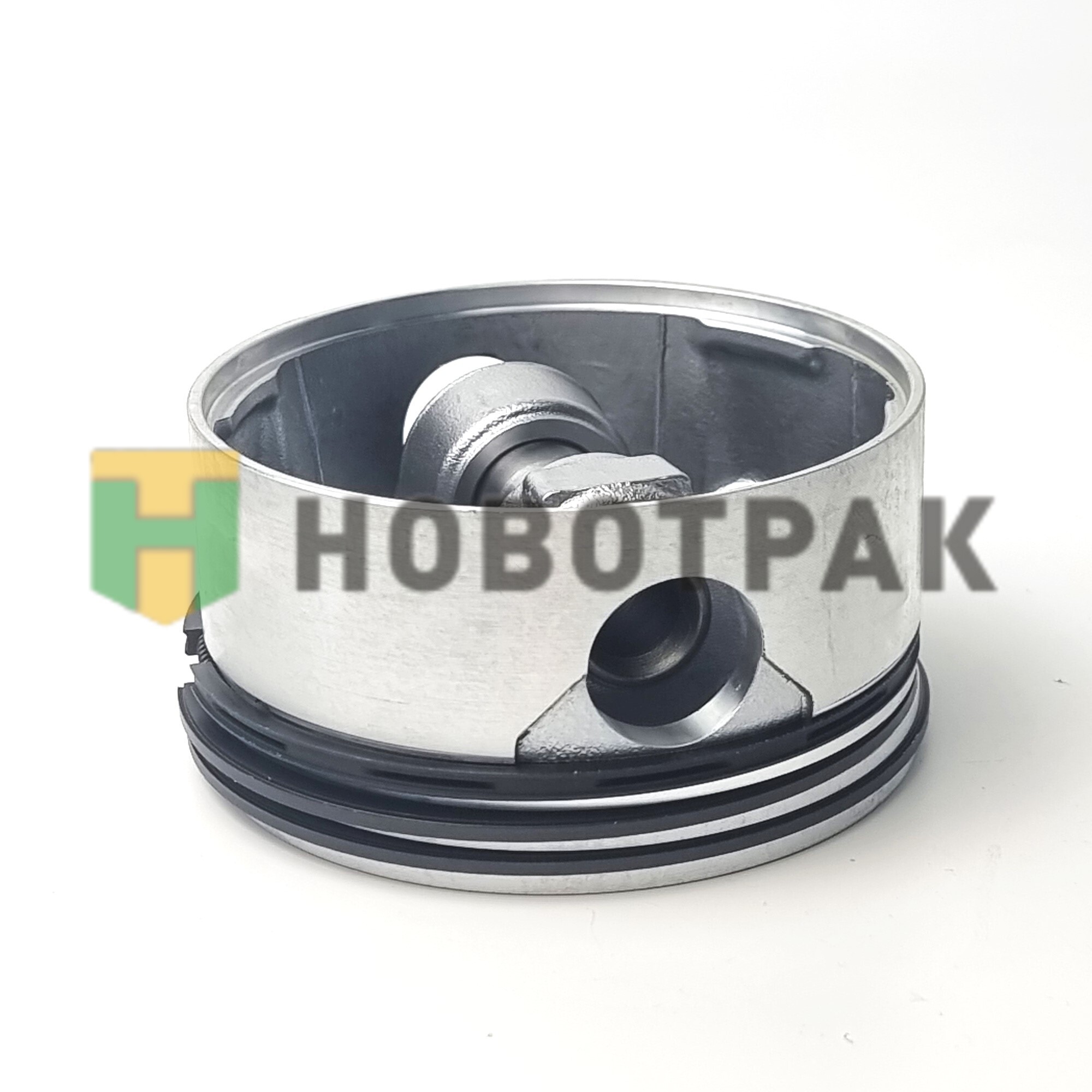 Поршень компрессора с пальцем и кольцами d-100mm +0,50 7000101102