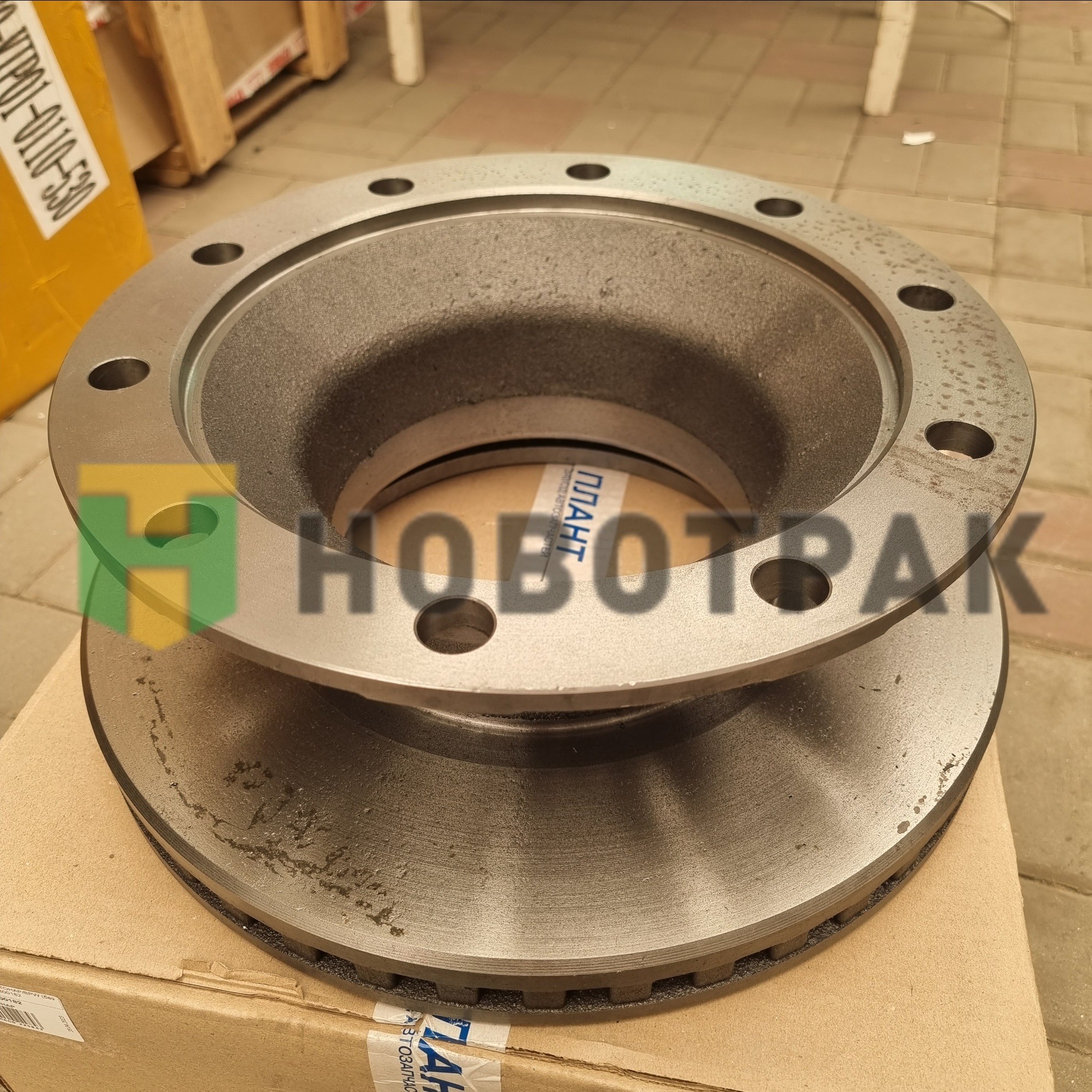 Диск тормозной D-430 ТОНАР/BPW (без ABS) 5512300182