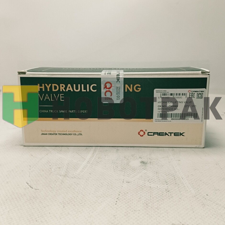 Кран подъема кузова SHACMAN (4 выхода, с флажком) CK8869