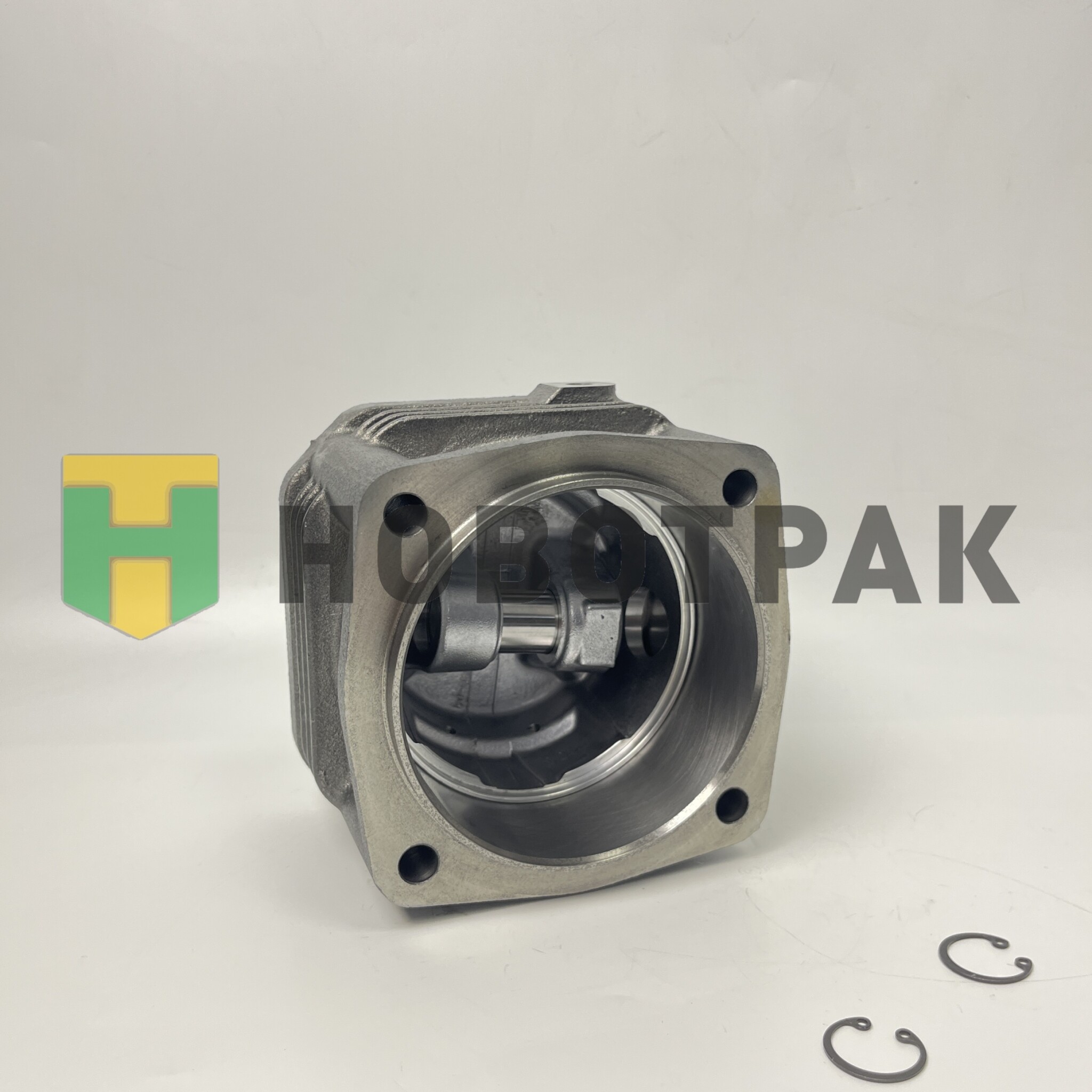 Поршнекомплект компрессора O 100 mm воздушн.охлаждение, OM501/502, РМК. Поршень, втулка, уплотнитель