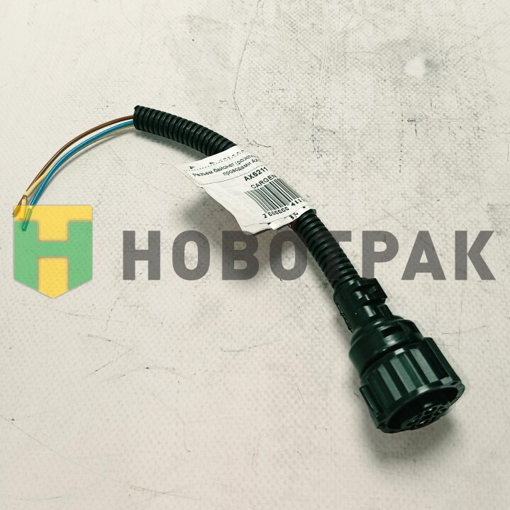 Разъем байонет (розетка) 3контакта с проводами AX5211