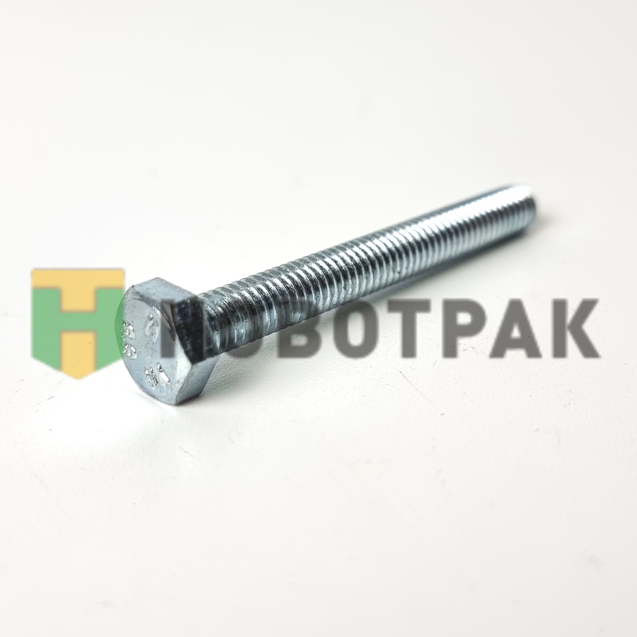 Болт с шестигранной головкой и полной резьбой M6X50 ISO 4017