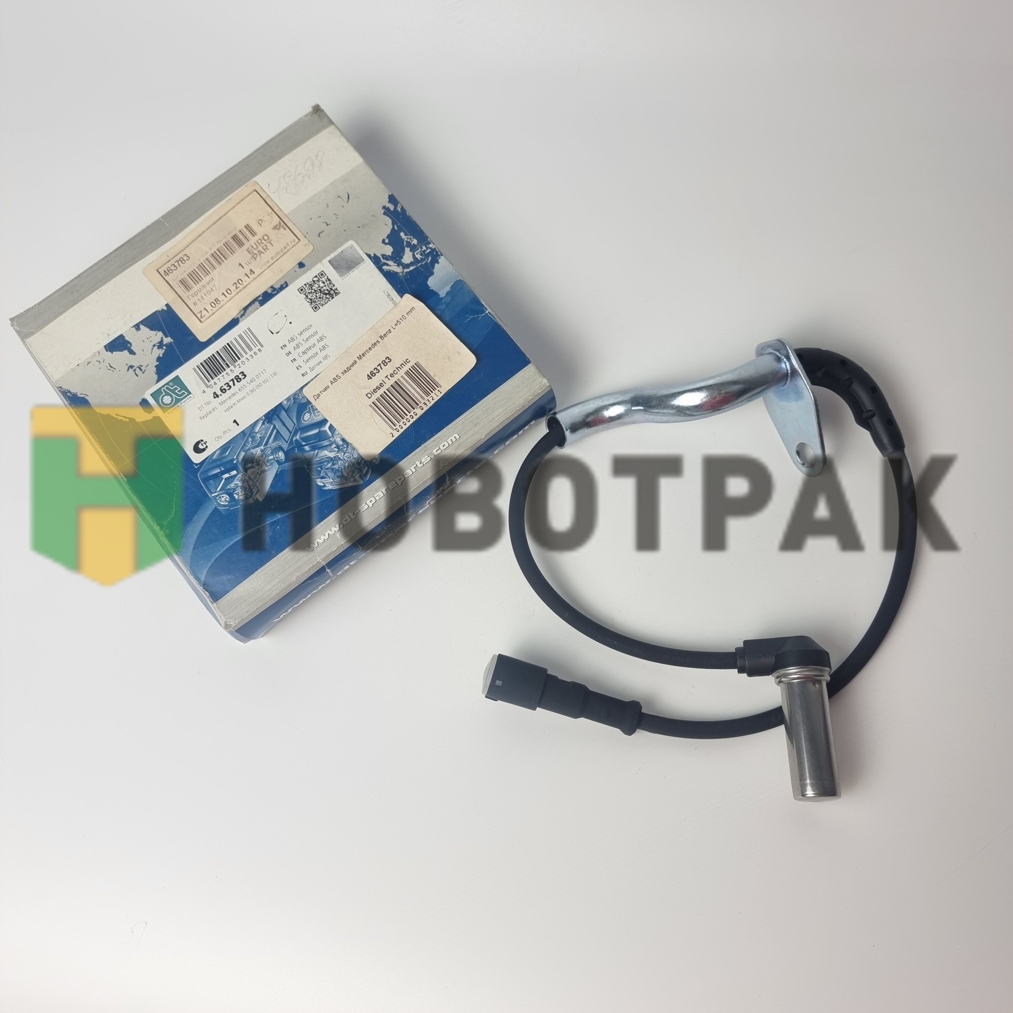 Датчик ABS задний Mercedes Benz L=510mm 463783