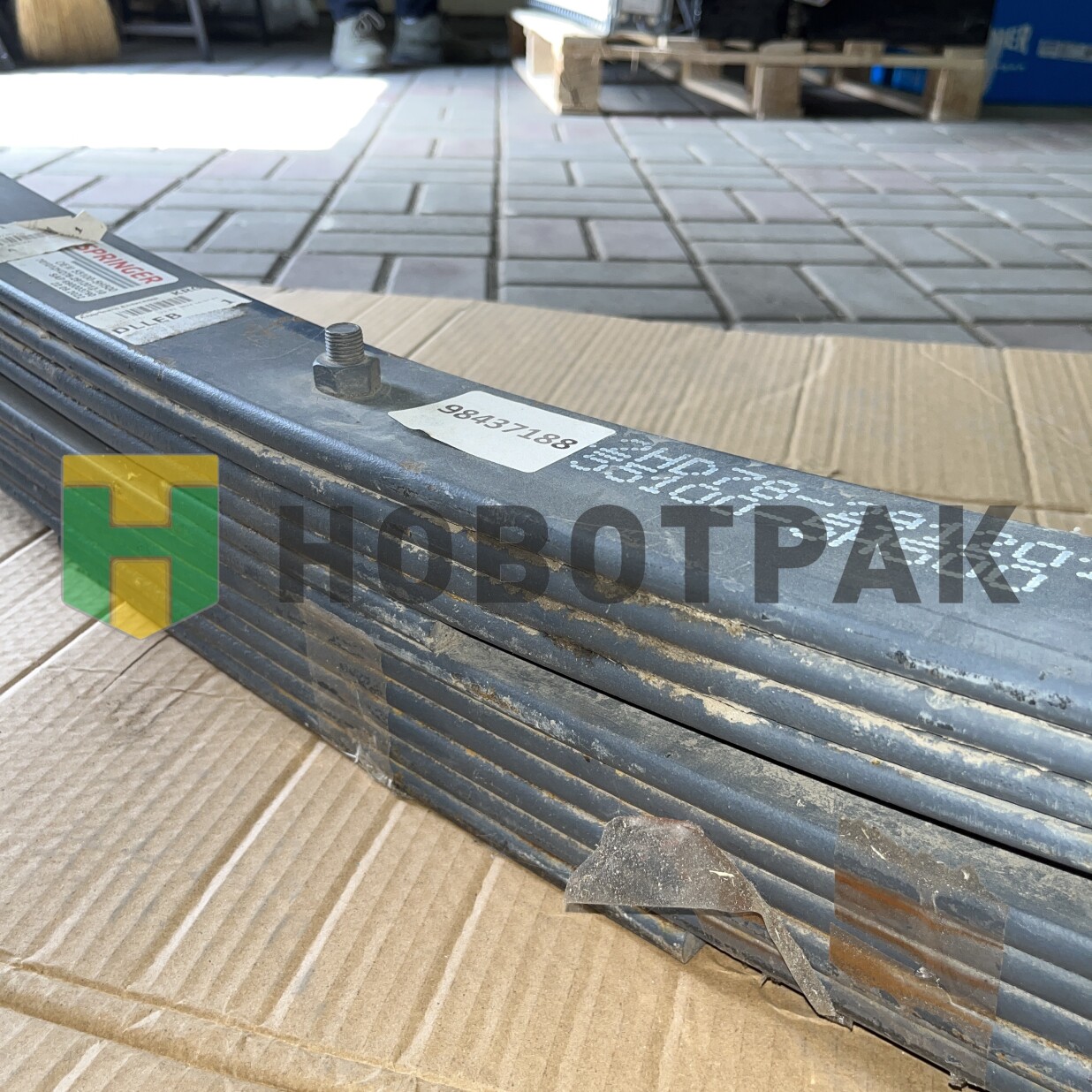 Рессора задняя в сборе 11 листов Hyunday HD35-78 03-> 701012HD78291201210