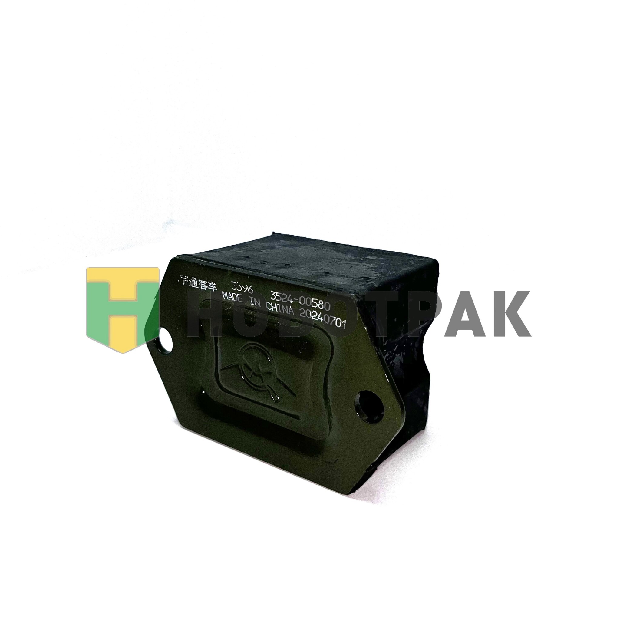 Подушка двигателя XML6127JR, XML6127CN, XML6126JR (ретардера) 3524-0058(высокая) M12, 2отв.-d10.8 L9
