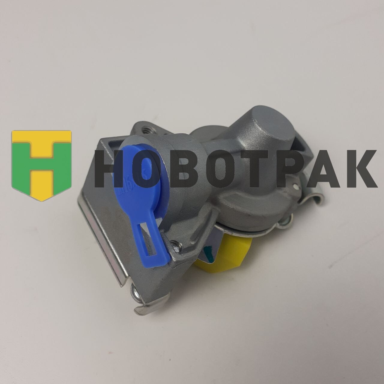 Головка соединительная с клапаном желтая M16x1.5 90021007