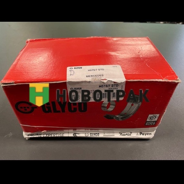 Вкладыши! коренные  GLYCO STD SPUTTER, ком-кт на 6 цил. OM457 STD
