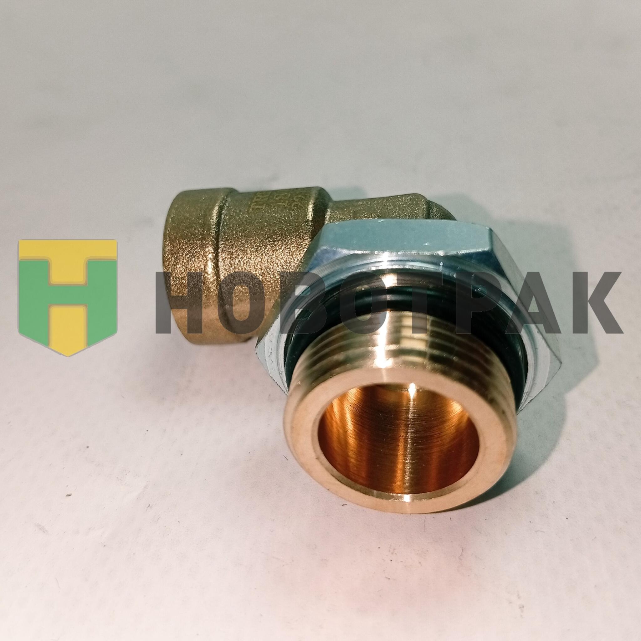 Фитинг угловой (латунь) 12-M22x1.5 TRF1812212