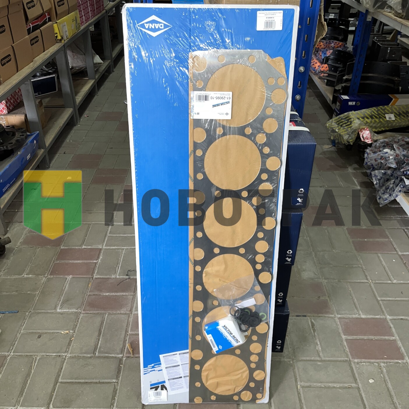 Прокладка ГБЦ Volvo D12A/C/D (старая версия) 612909510