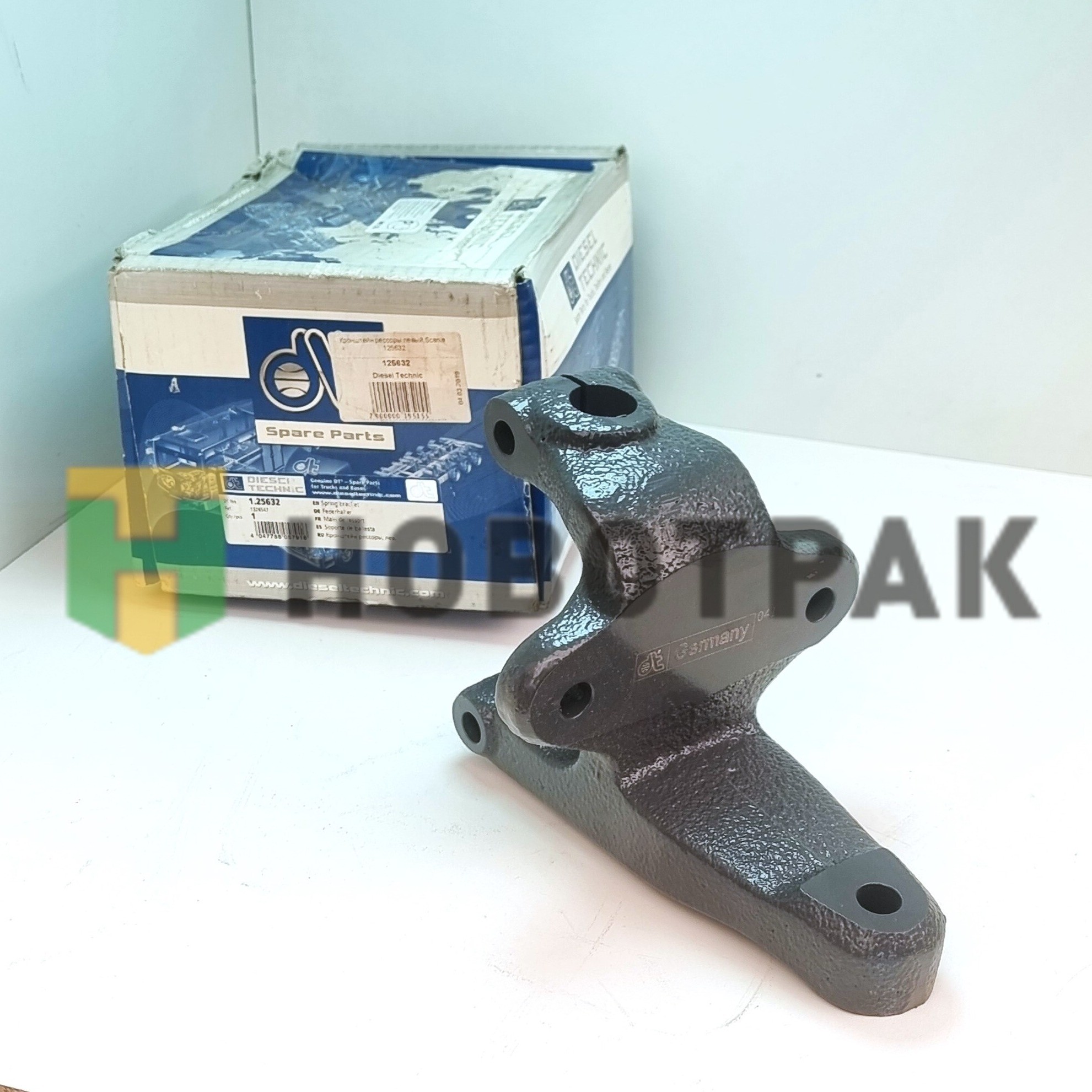 Кронштейн! рессоры левый перед Scania P/R-Serie