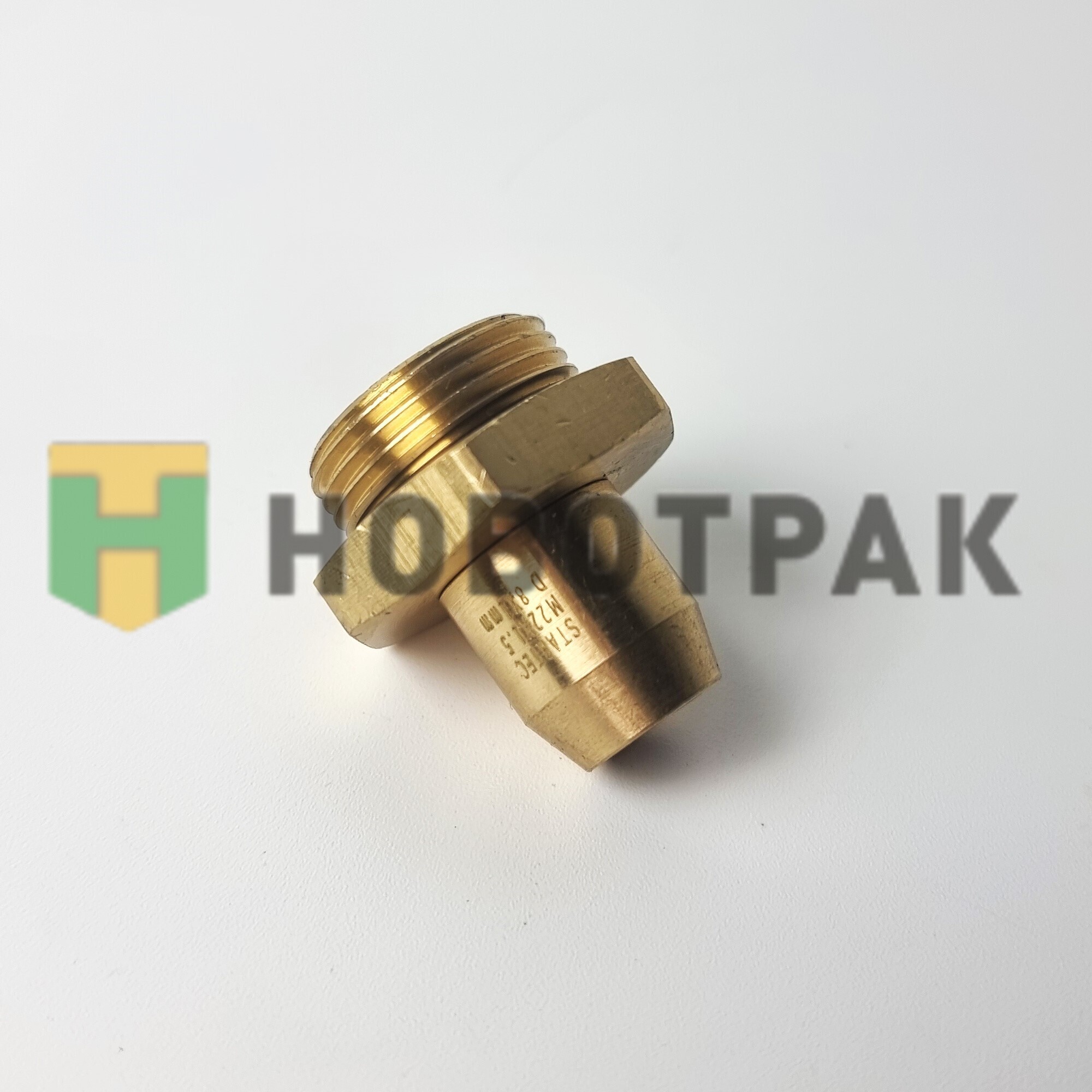 Фитинг угловой (латунь разборный) 8-M22x1.5 INF112208L