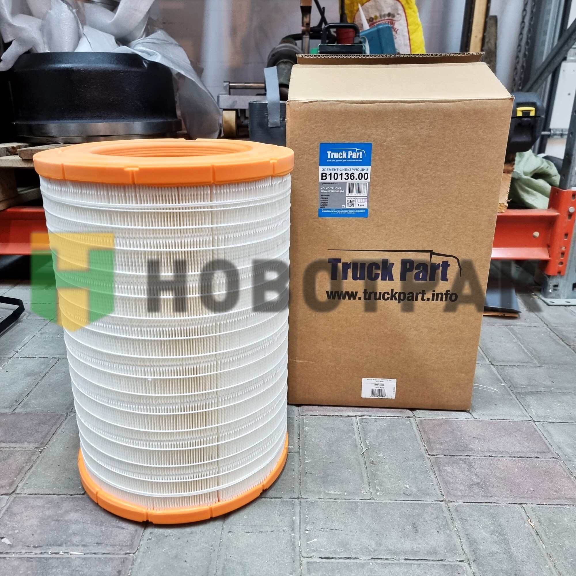 Фильтр воздушный RVI Premium B1013600