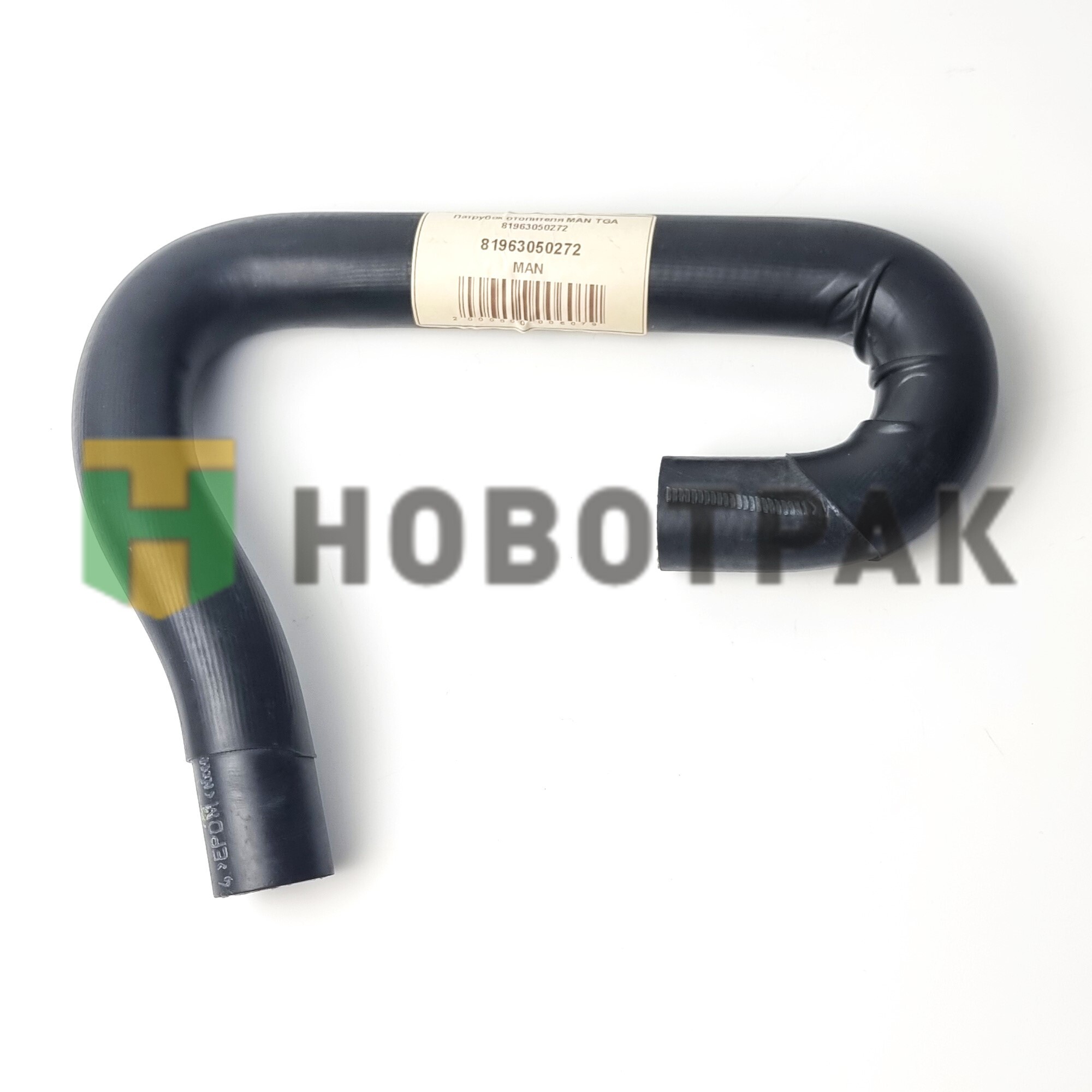 Патрубок отопителя MAN TGA 81963050272