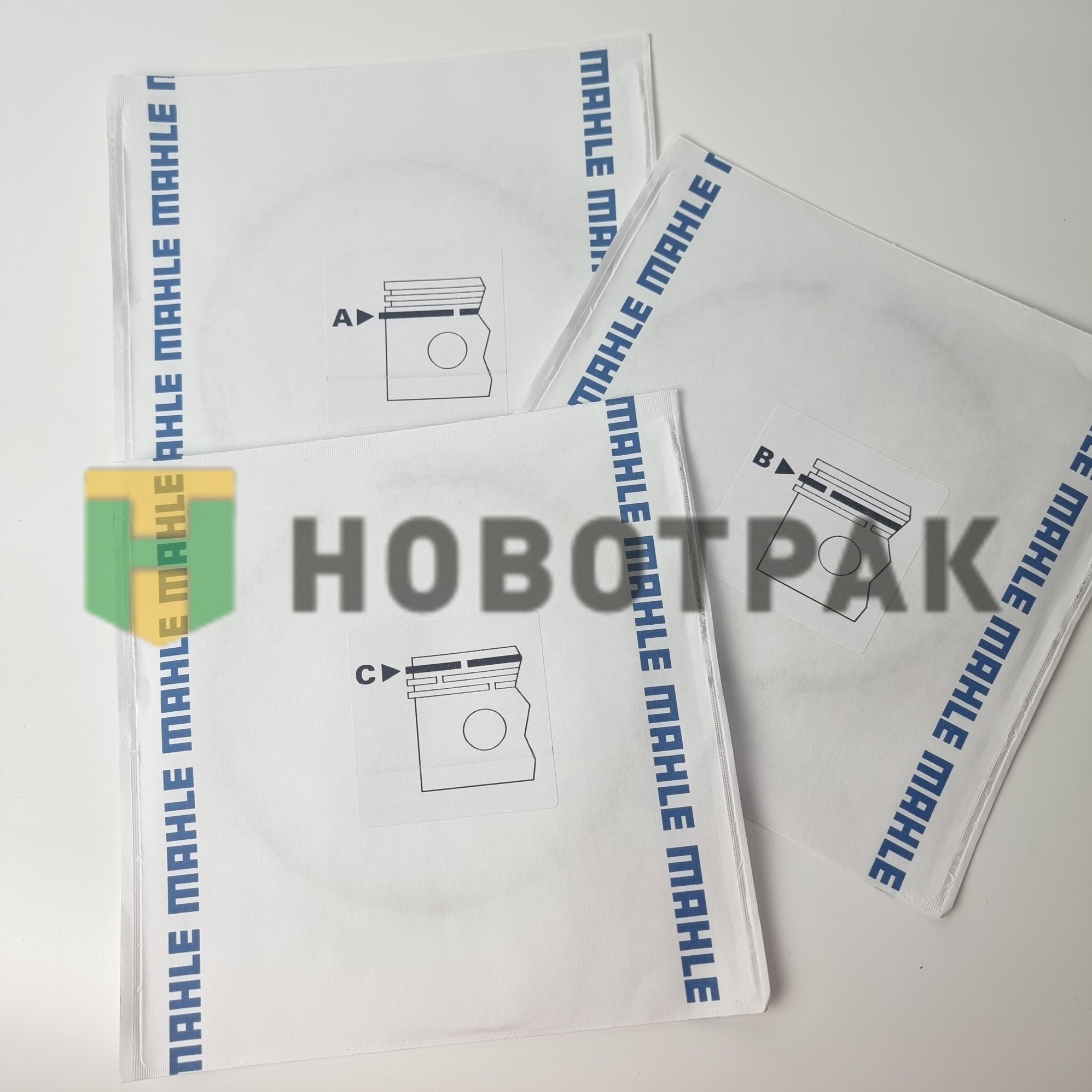 Кольца поршневые (хром-керамика) STD, ком-кт на 1 цил. DC13.05/06/07/10/11 Scania P/G/R/T серия