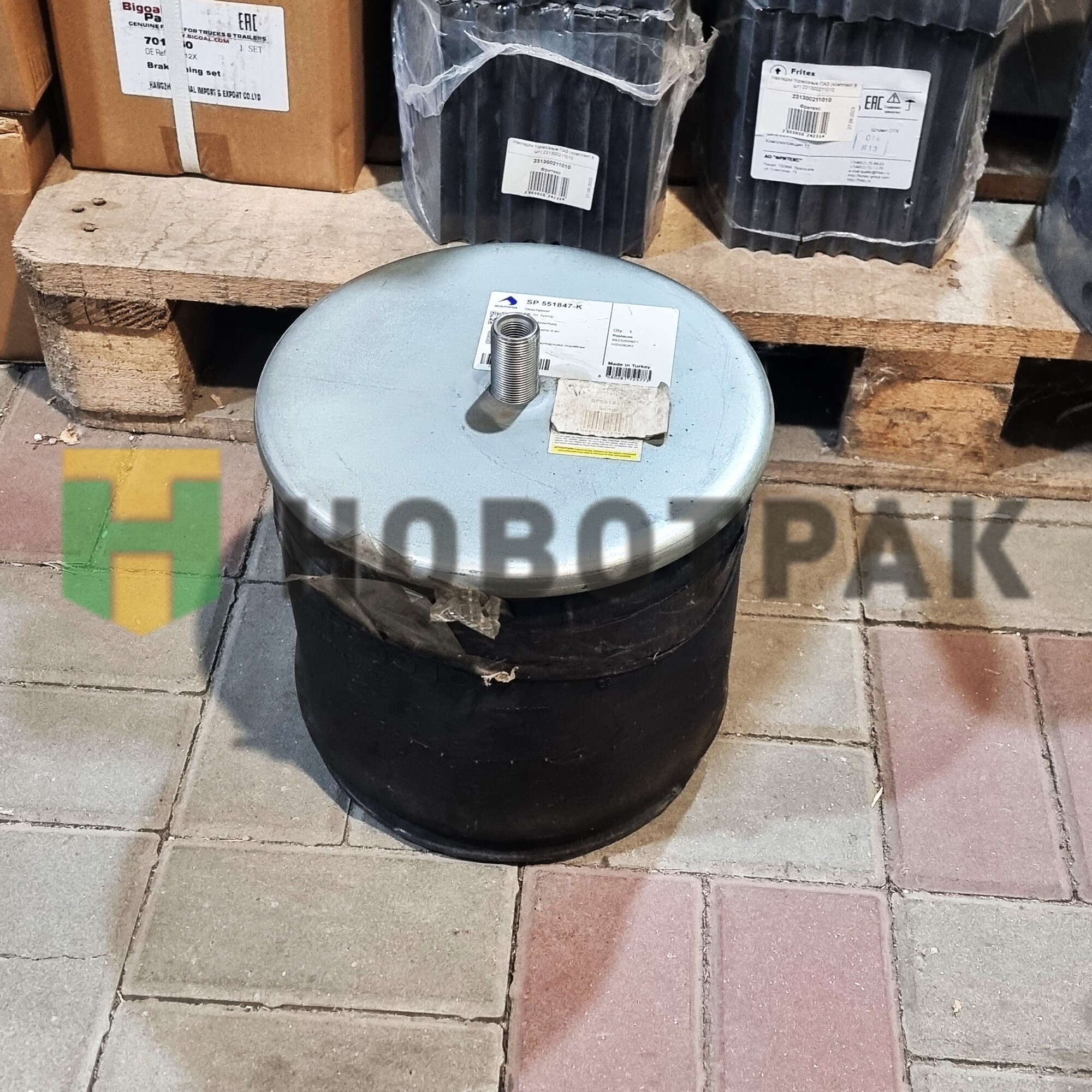 Пневморессора MB Actros (в сборе) SP551847K