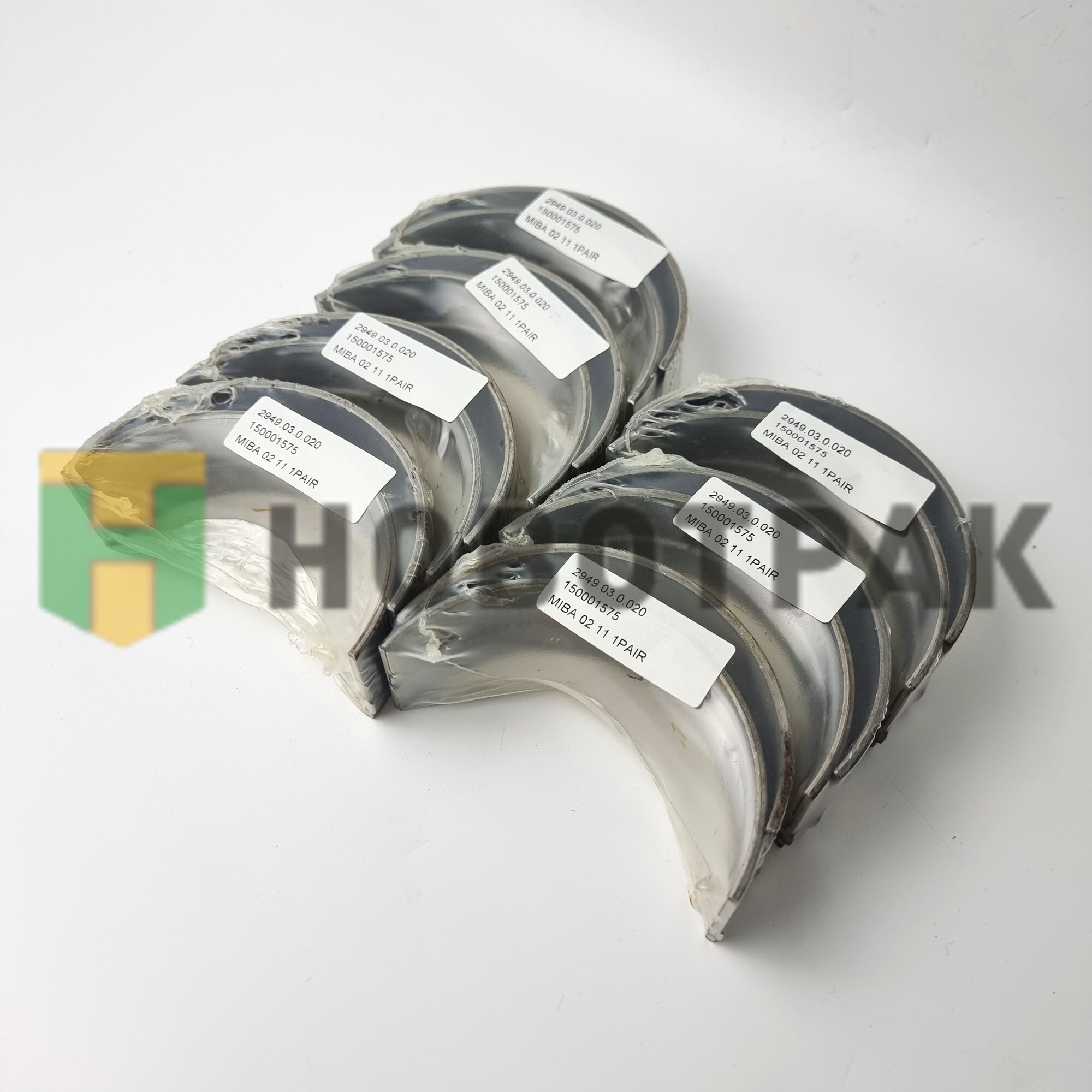 Вкладыши коренные 0,5 Volvo TD100-TD102