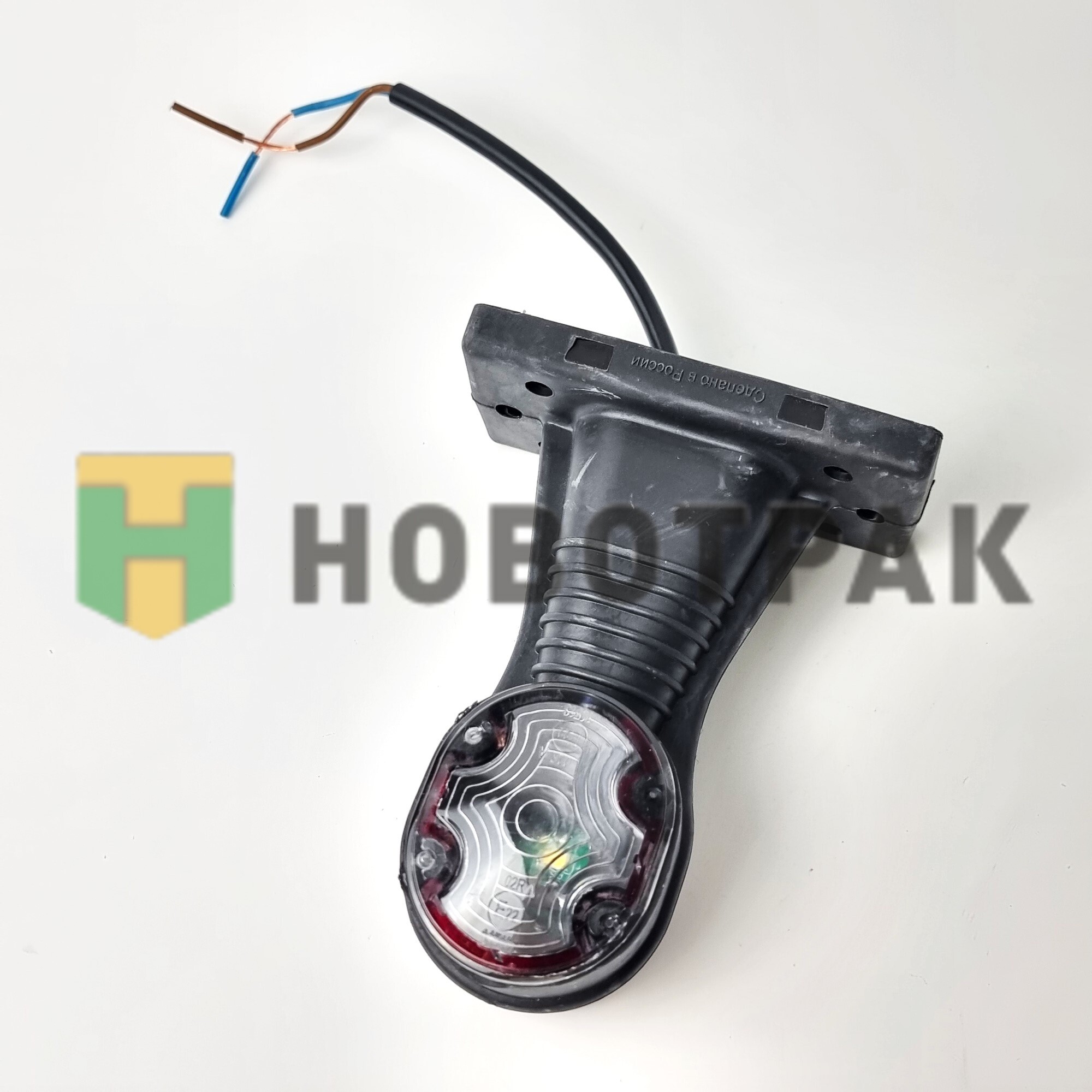 Фонарь габаритный правый LED на прямой ножке без разъема ФГ00П04