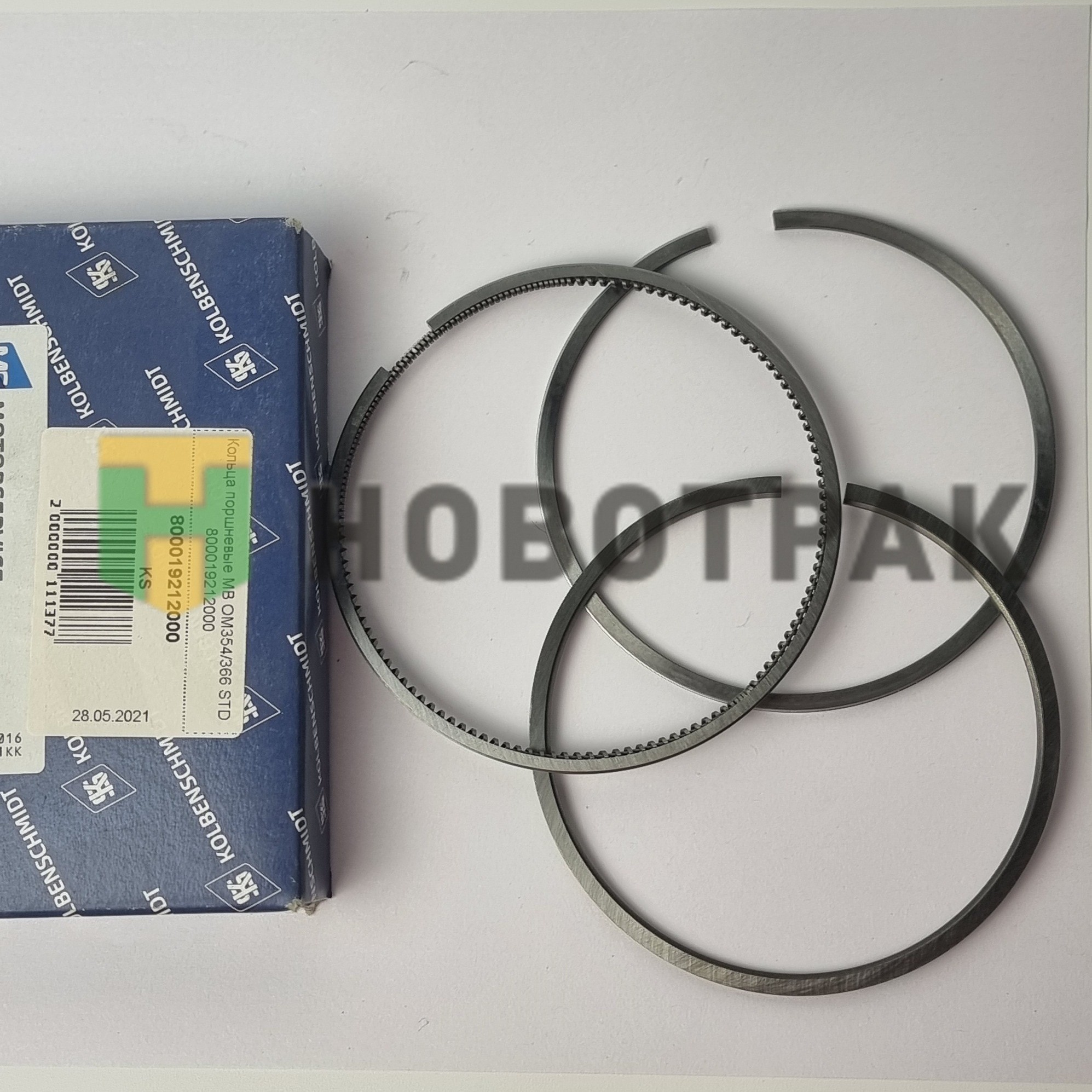 Кольца поршневые MB OM354/366 STD 800019212000