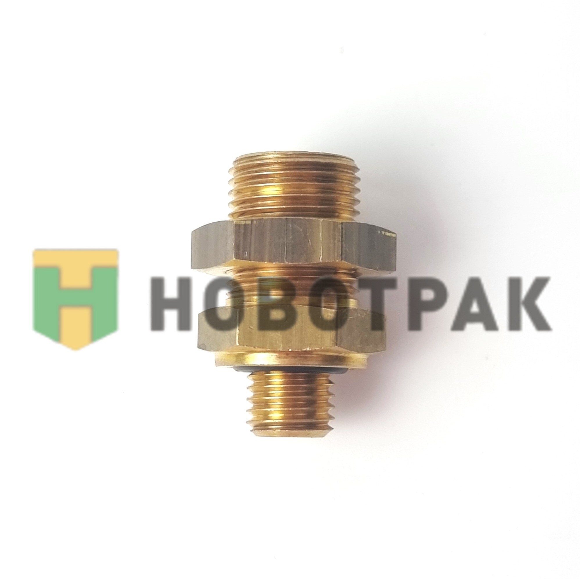 Штуцер двойной в перегородку M12-М18 (c контргайкой) 270331215
